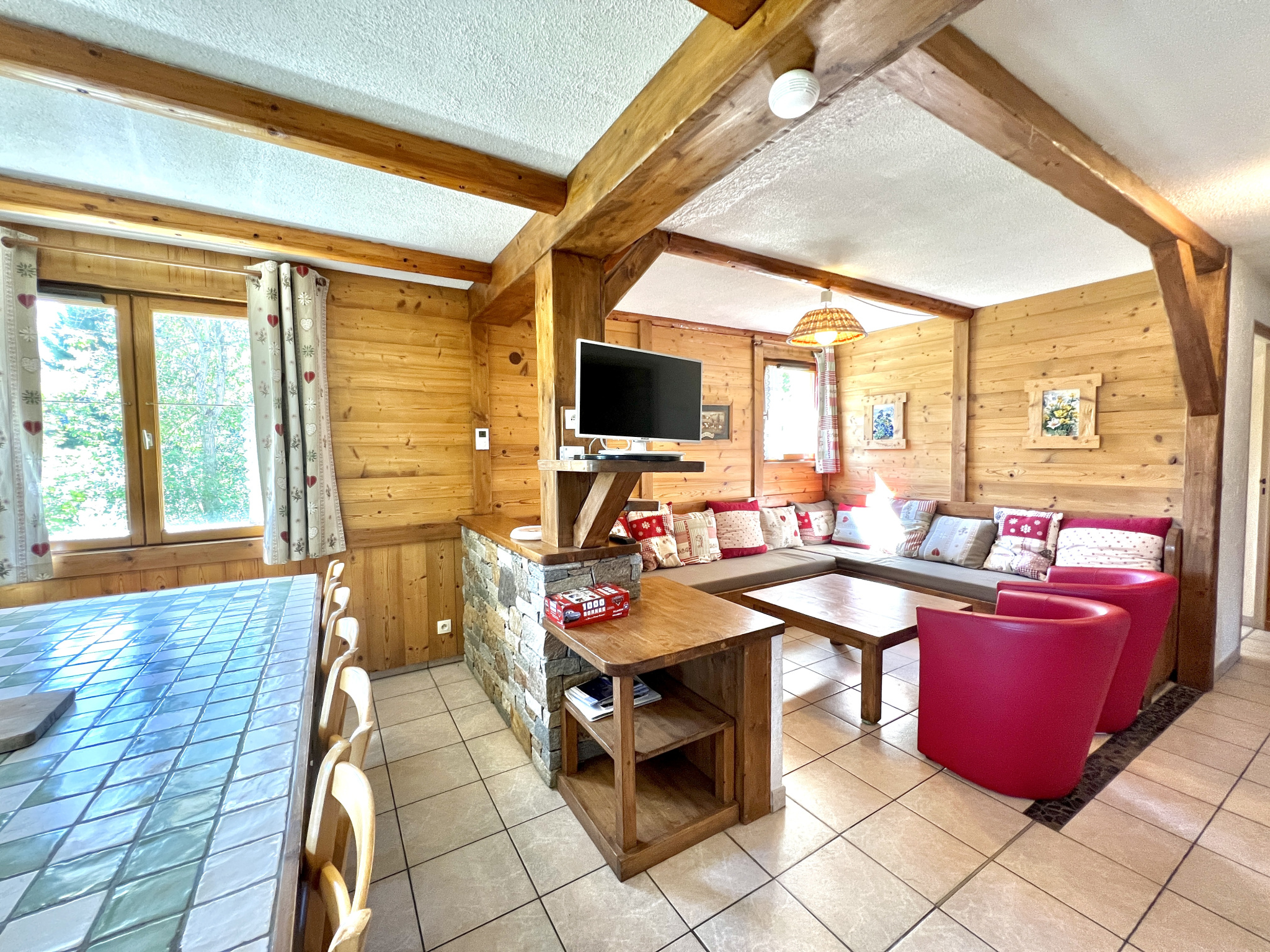 (73) La Toussuire - Spacieux chalet 300m2 - Vue dégagée - Joli terrain - Accès pistes centre station - Garage #1