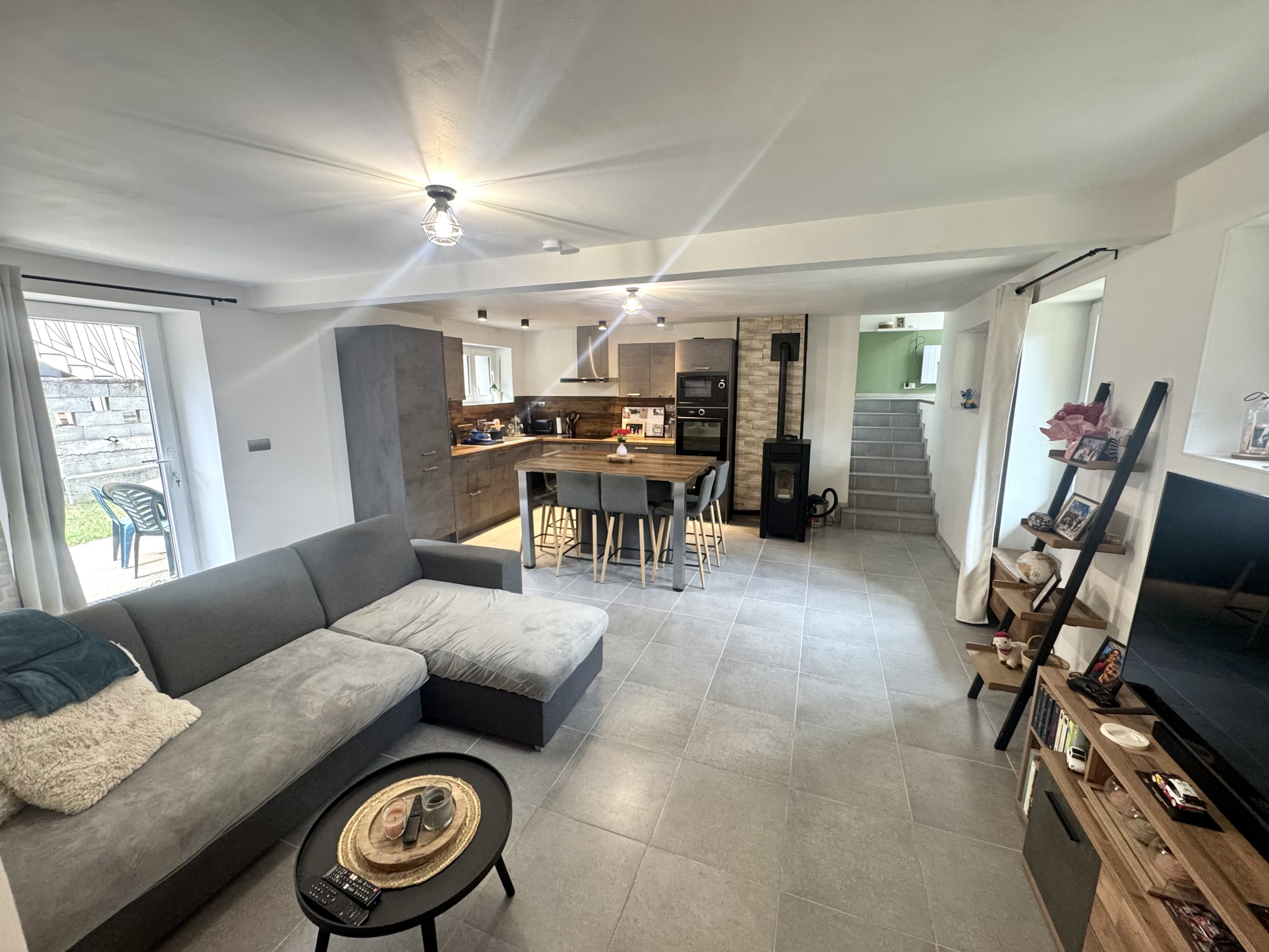 (73) PONTAMAFREY / La Tour-en-Maurienne  - Rare Appartement rénové - Rez de Jardin #1