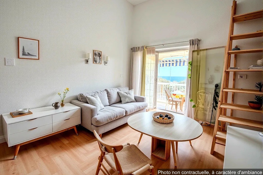 (83) SAINT-AYGULF - T3 - Vue mer panoramique - Dernier étage - Plages 200m - Parking - Plein SUD #6