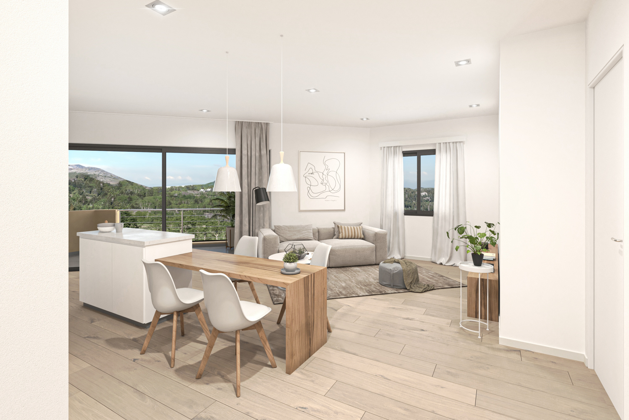 PROGRAMME NEUF SAINT-JEAN-DE-MAURIENNE / Du STUDIO au T5 / Terrasse & Parking intérieur - Cave #11