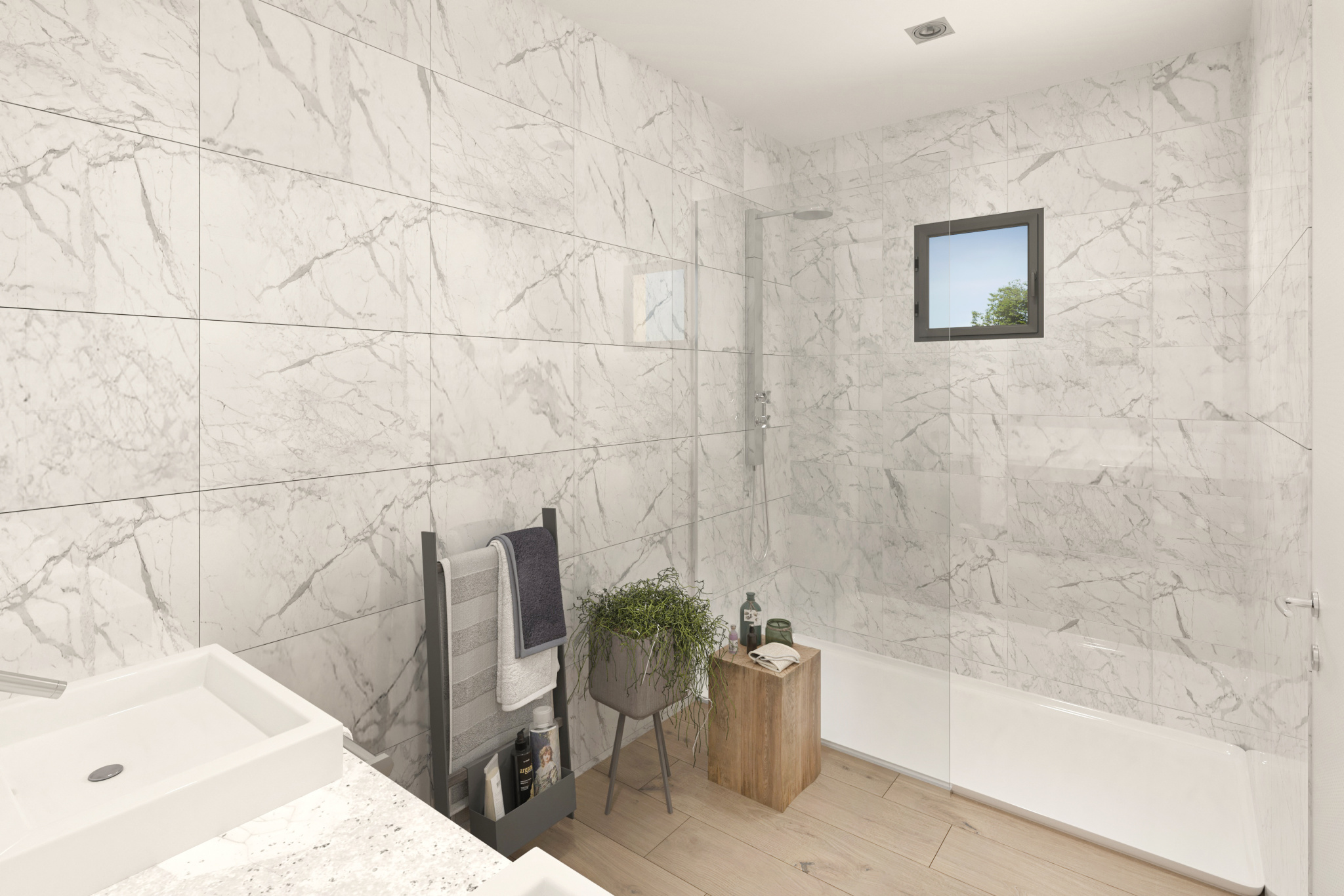 PROGRAMME NEUF SAINT-JEAN-DE-MAURIENNE / Du STUDIO au T5 / Terrasse & Parking intérieur - Cave #8