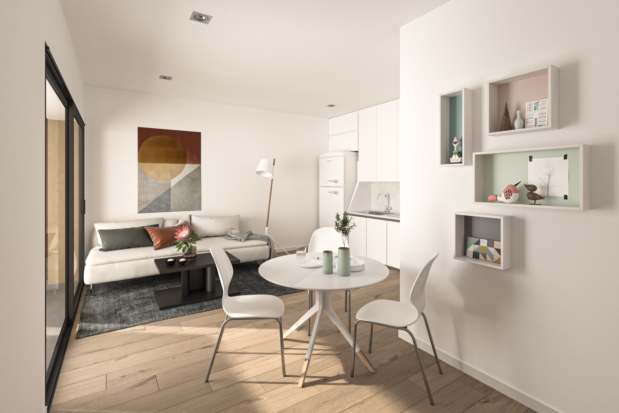 PROGRAMME NEUF SAINT-JEAN-DE-MAURIENNE / Du STUDIO au T5 / Terrasse & Parking intérieur - Cave #3