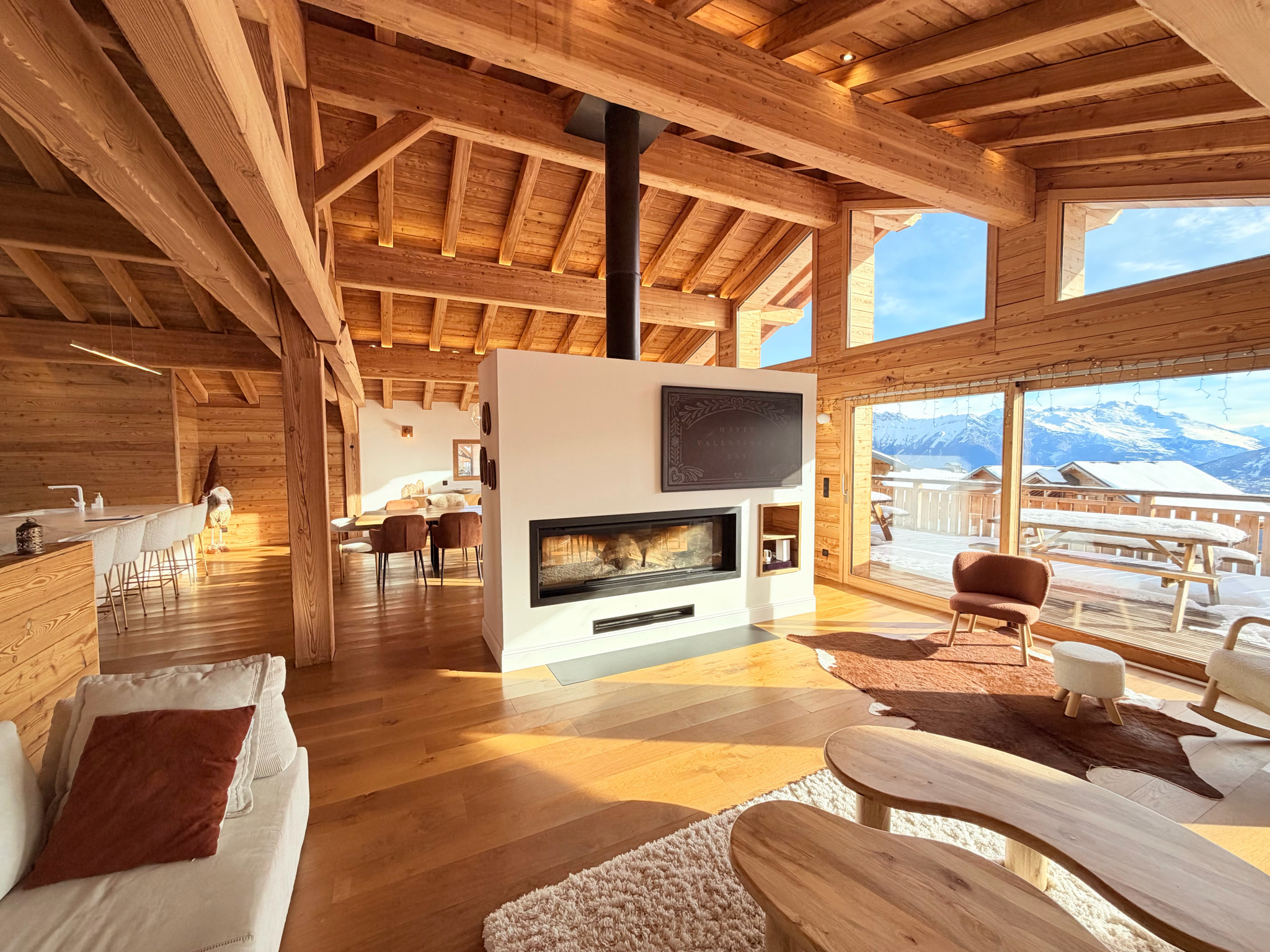 (73) LA TOUSSUIRE - REMARQUABLE CHALET 2023 - 10 CH - Vue panoramique - Accès pistes - Sauna #32