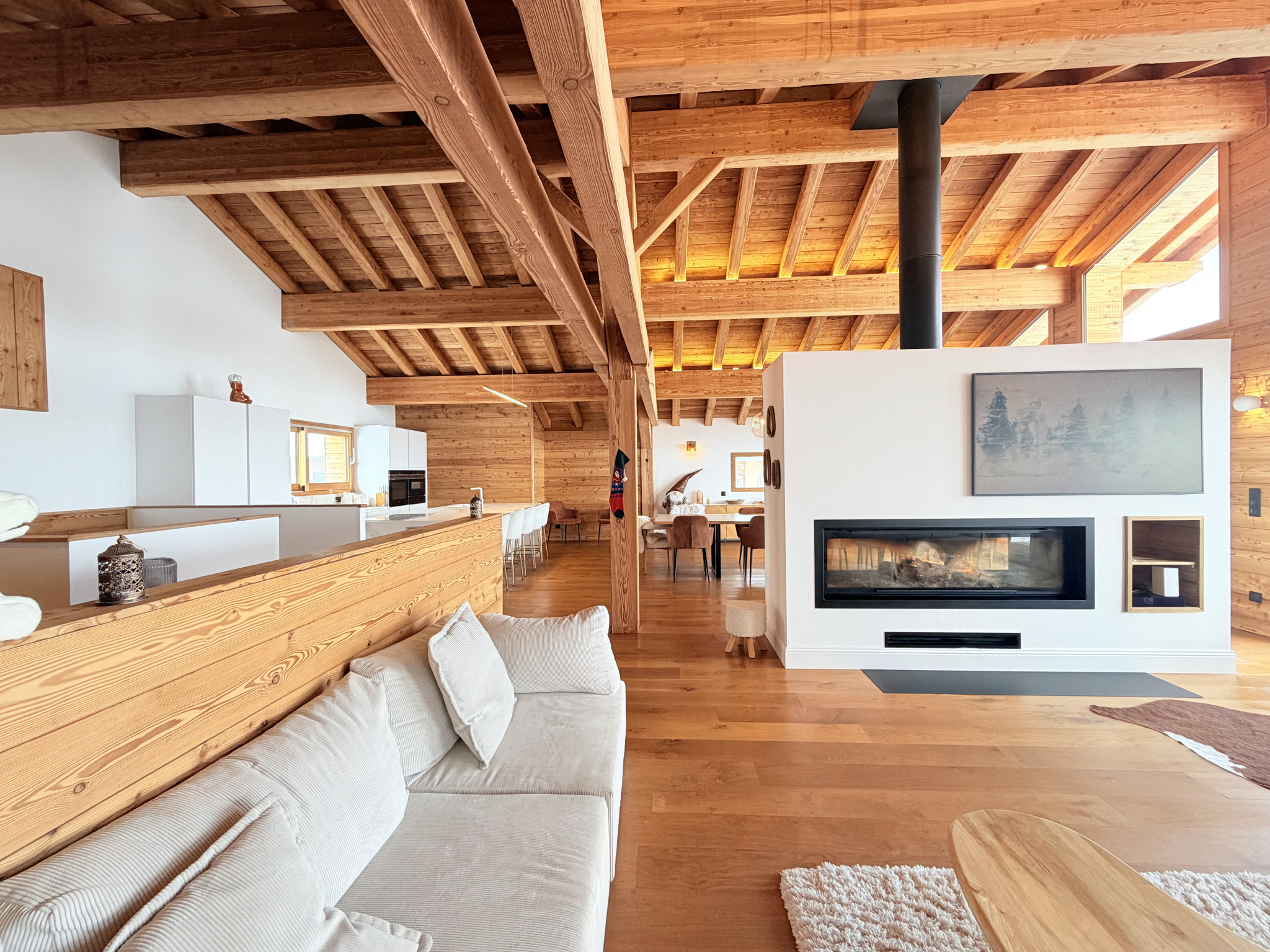 (73) LA TOUSSUIRE - REMARQUABLE CHALET 2023 - 10 CH - Vue panoramique - Accès pistes - Sauna #6