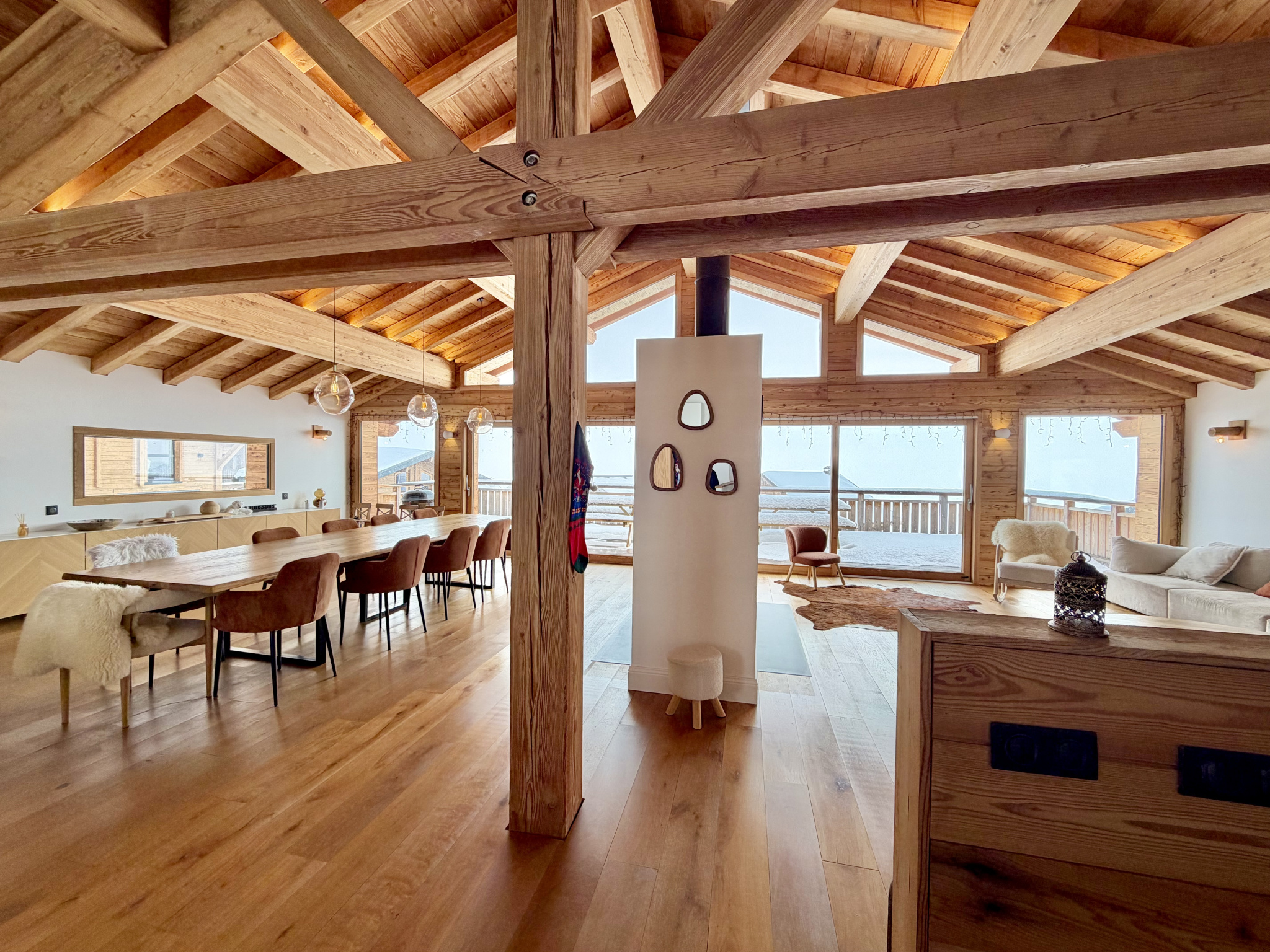 (73) LA TOUSSUIRE - REMARQUABLE CHALET 2023 - 10 CH - Vue panoramique - Accès pistes - Sauna #30