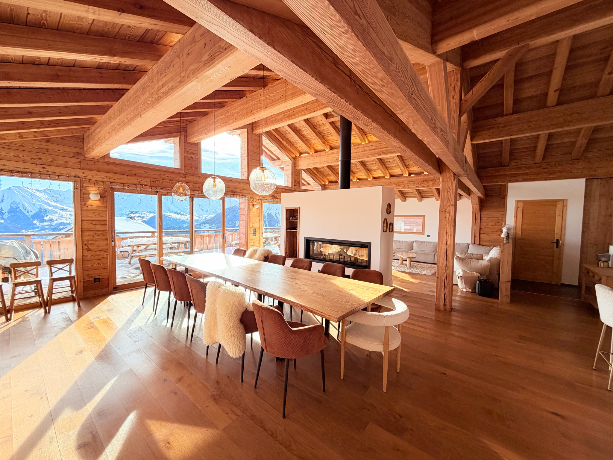 (73) LA TOUSSUIRE - REMARQUABLE CHALET 2023 - 10 CH - Vue panoramique - Accès pistes - Sauna #2