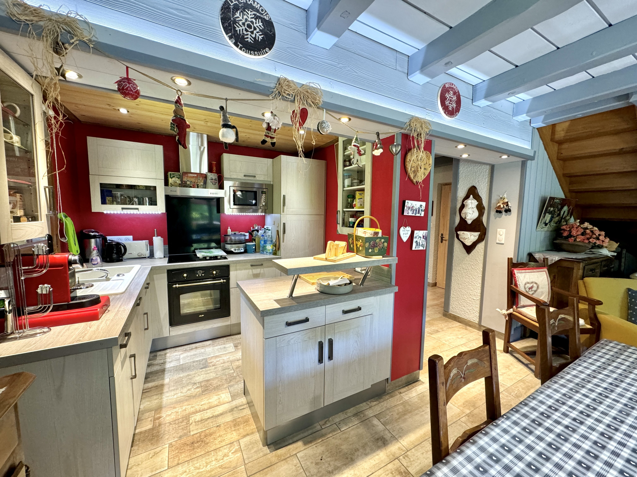 (73) LA TOUSSUIRE - Sublime spacieux chalet - Emplacement privilégié - Vue dégagée #9