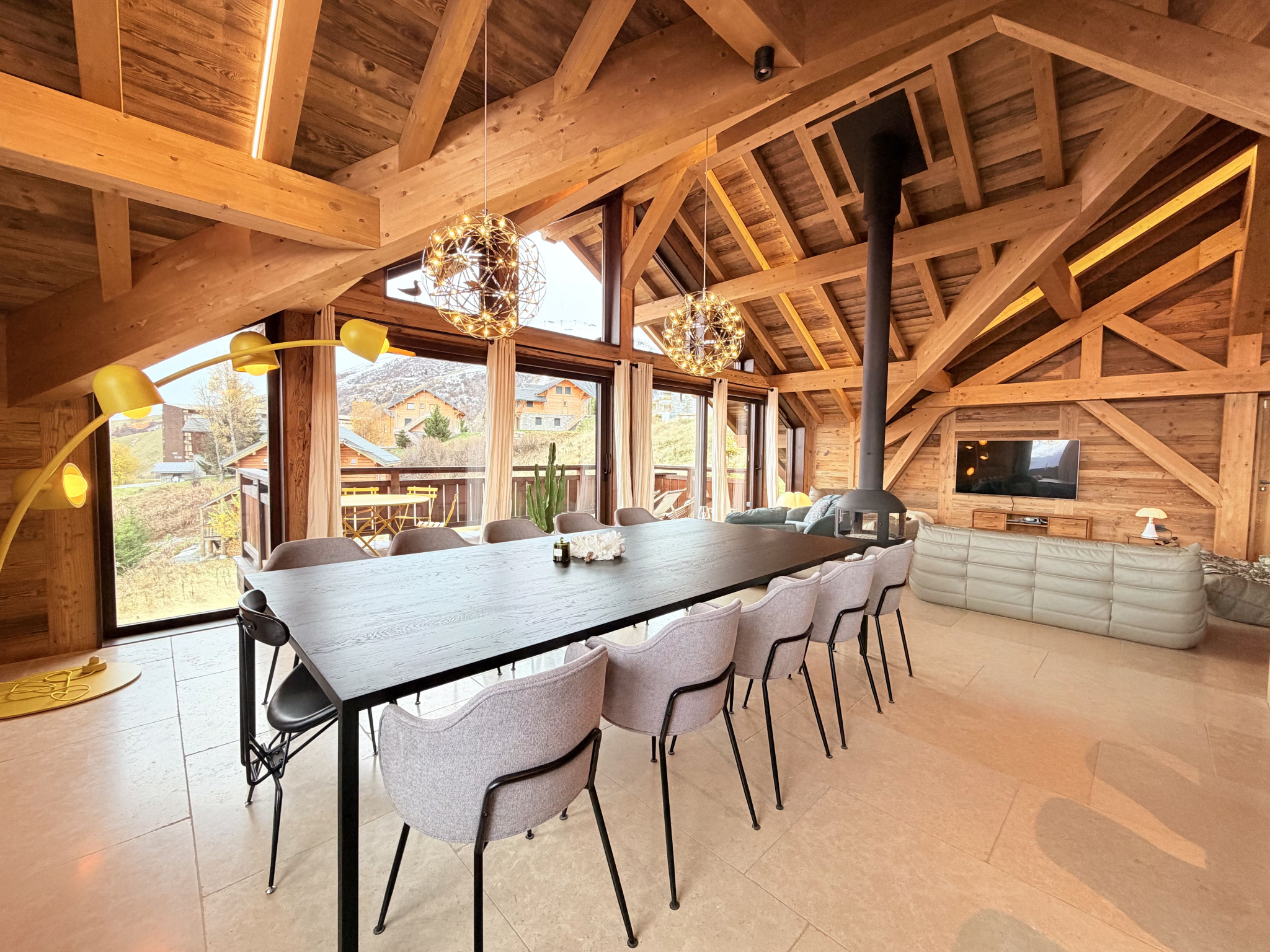 (73) LA TOUSSUIRE - CHALET D'EXCEPTION - VUE PANORAMIQUE 360 - SKI AUX PIEDS #10