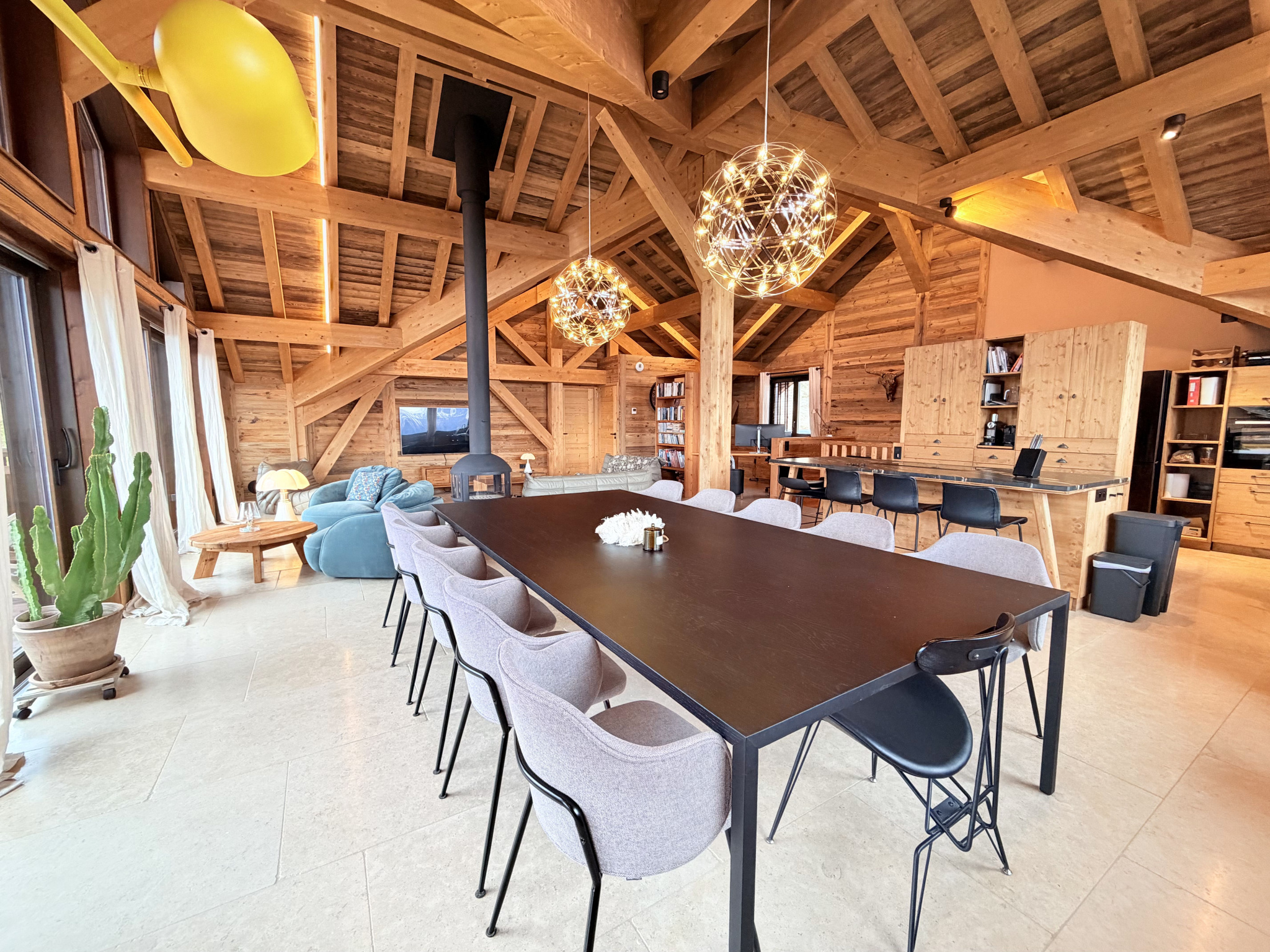 (73) LA TOUSSUIRE - CHALET D'EXCEPTION - VUE PANORAMIQUE 360 - SKI AUX PIEDS #13