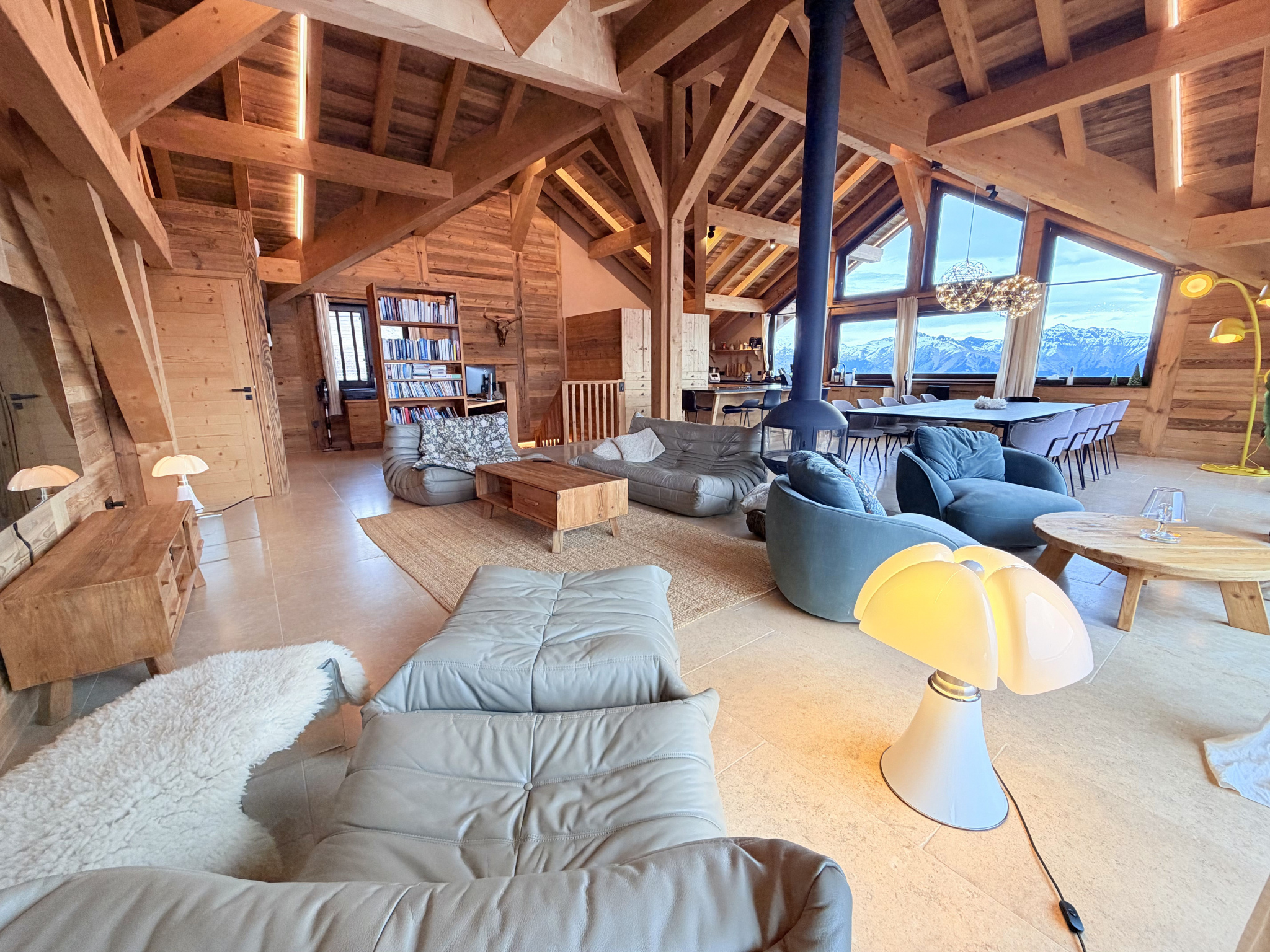 (73) LA TOUSSUIRE - CHALET D'EXCEPTION - VUE PANORAMIQUE 360 - SKI AUX PIEDS #16