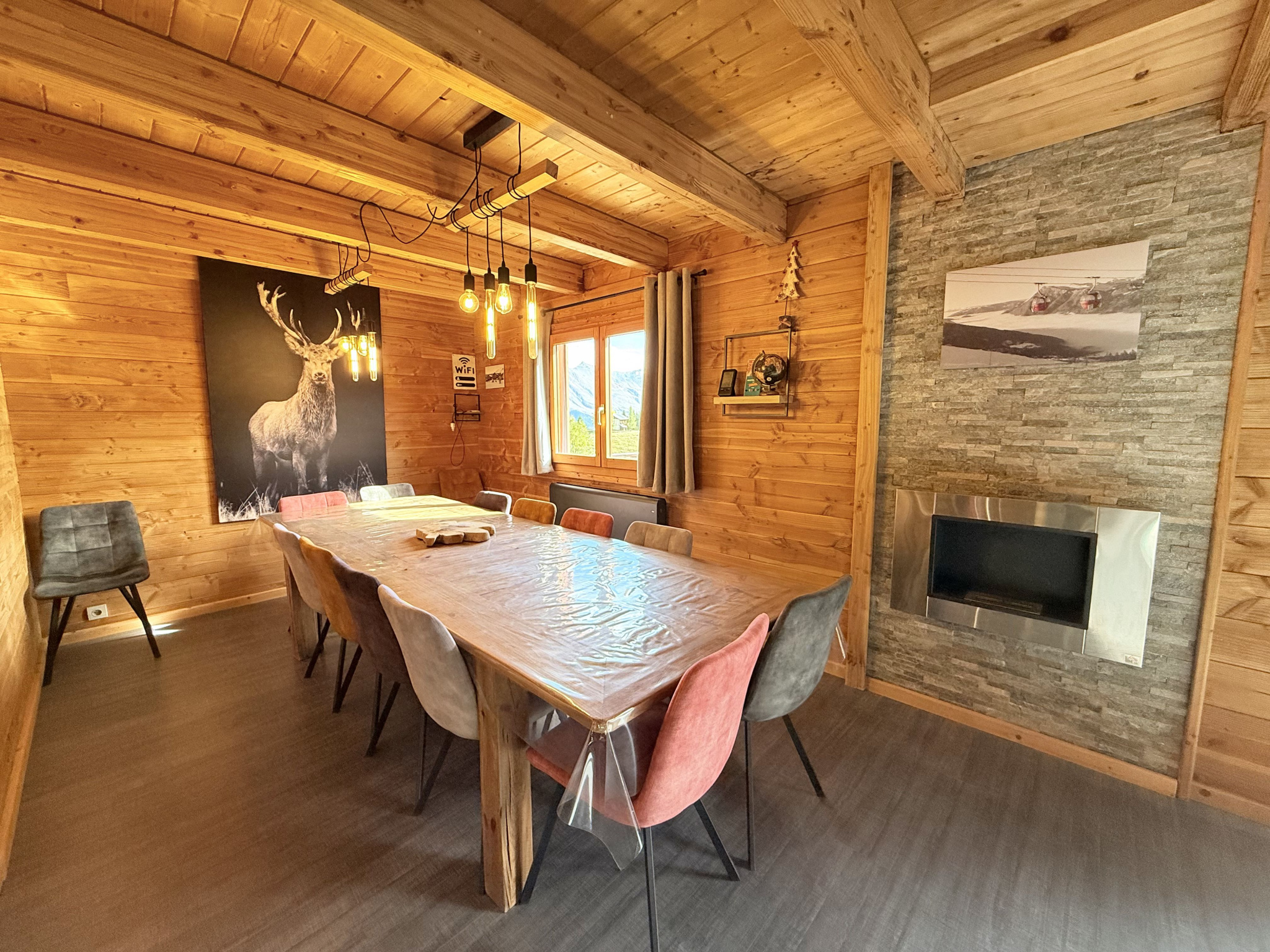 (73) LA TOUSSUIRE - CHALET D'EXCEPTION 200m2 - Vue panoramique - Sauna - Salle de cinéma - 6 CH #16