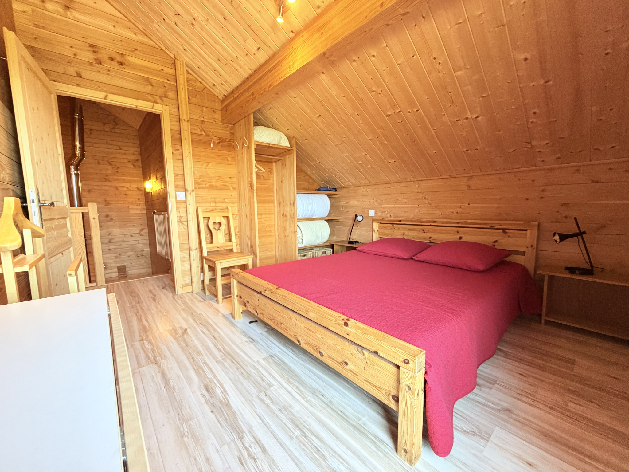 (73) LA TOUSSUIRE - Rare opportunité sur le secteur - Chalet cocooning avec vue panoramique #12