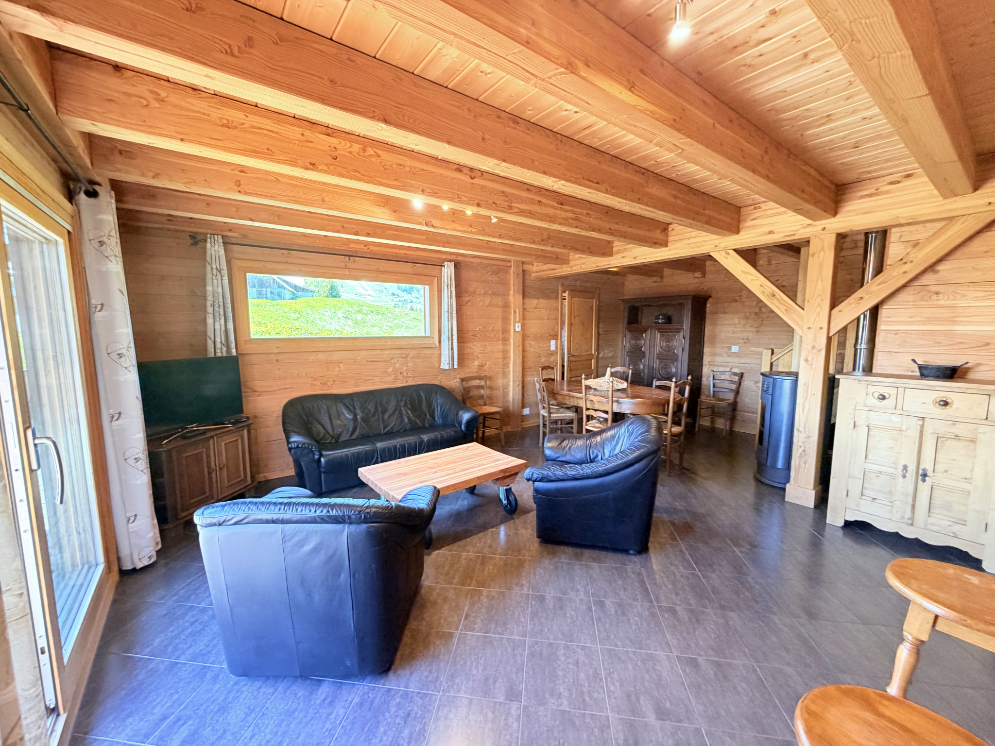 (73) LA TOUSSUIRE - Rare opportunité sur le secteur - Chalet cocooning avec vue panoramique #2