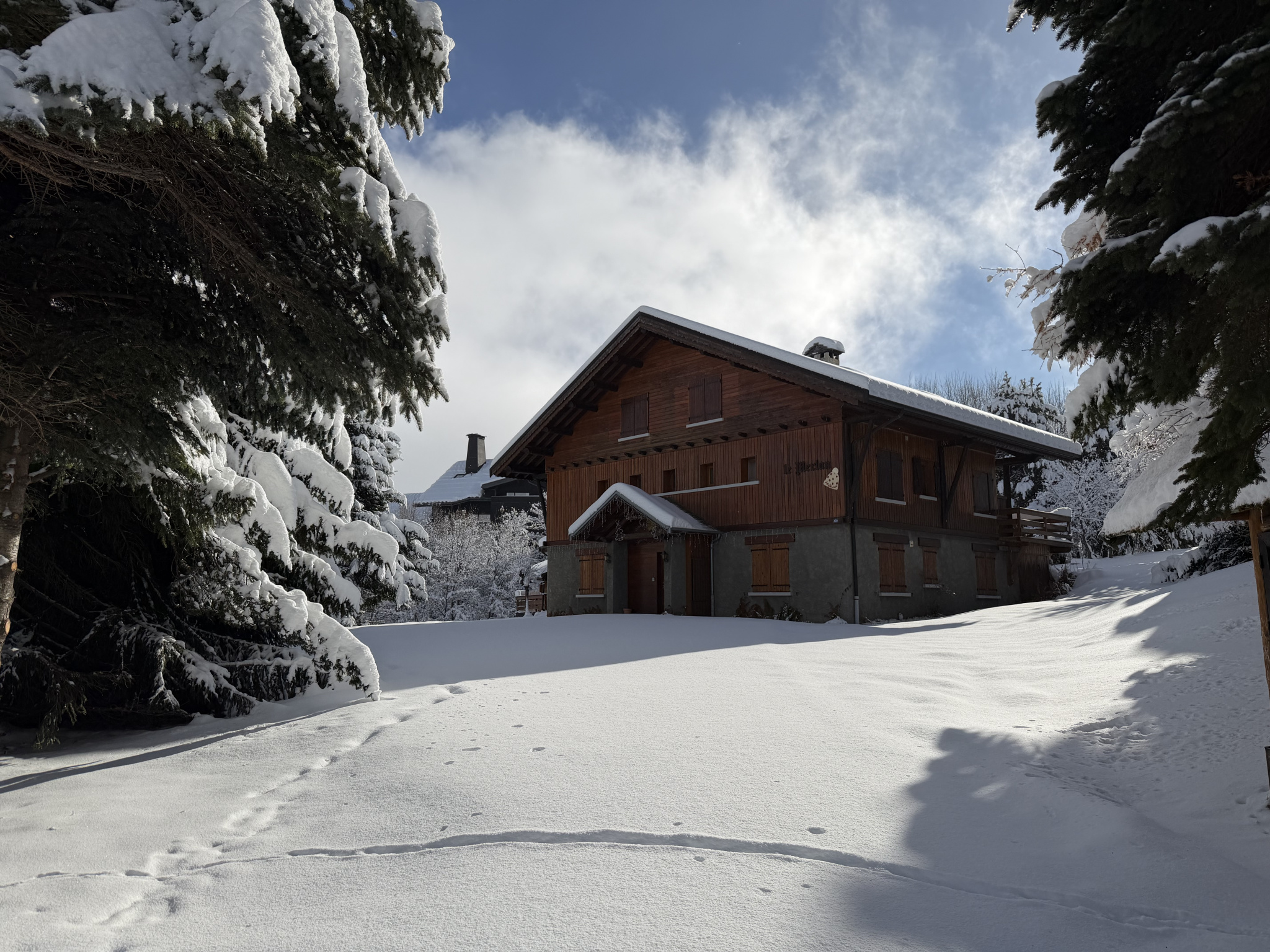 (73) LA TOUSSUIRE / Exceptionnel DUPLEX Montagnard - Accès pistes - Jardin & Terrasse #2