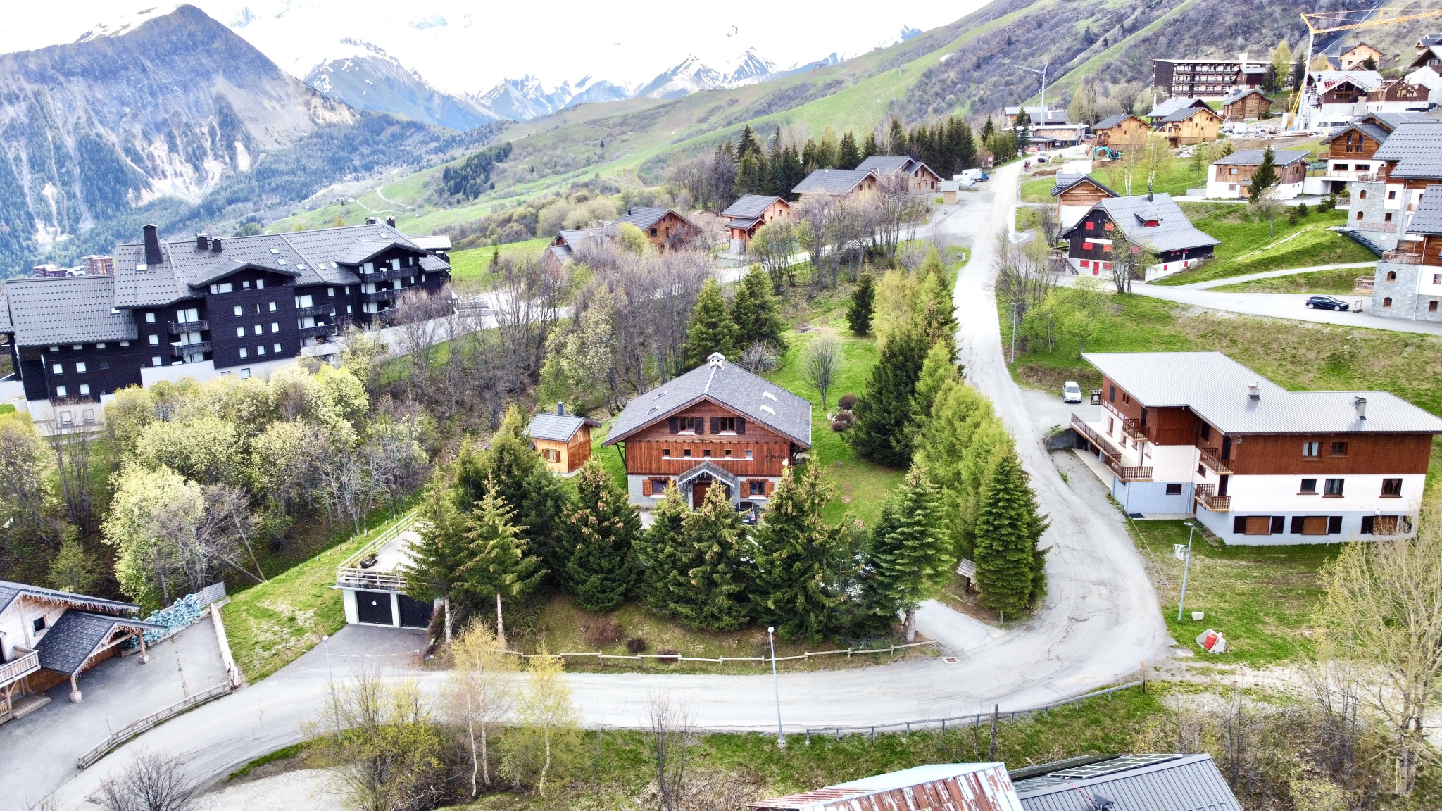 (73) LA TOUSSUIRE / Exceptionnel DUPLEX Montagnard - Accès pistes - Jardin & Terrasse #14