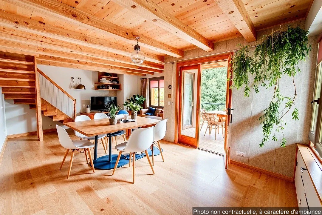 (73) LA TOUSSUIRE / Exceptionnel DUPLEX Montagnard - Accès pistes - Jardin & Terrasse #4