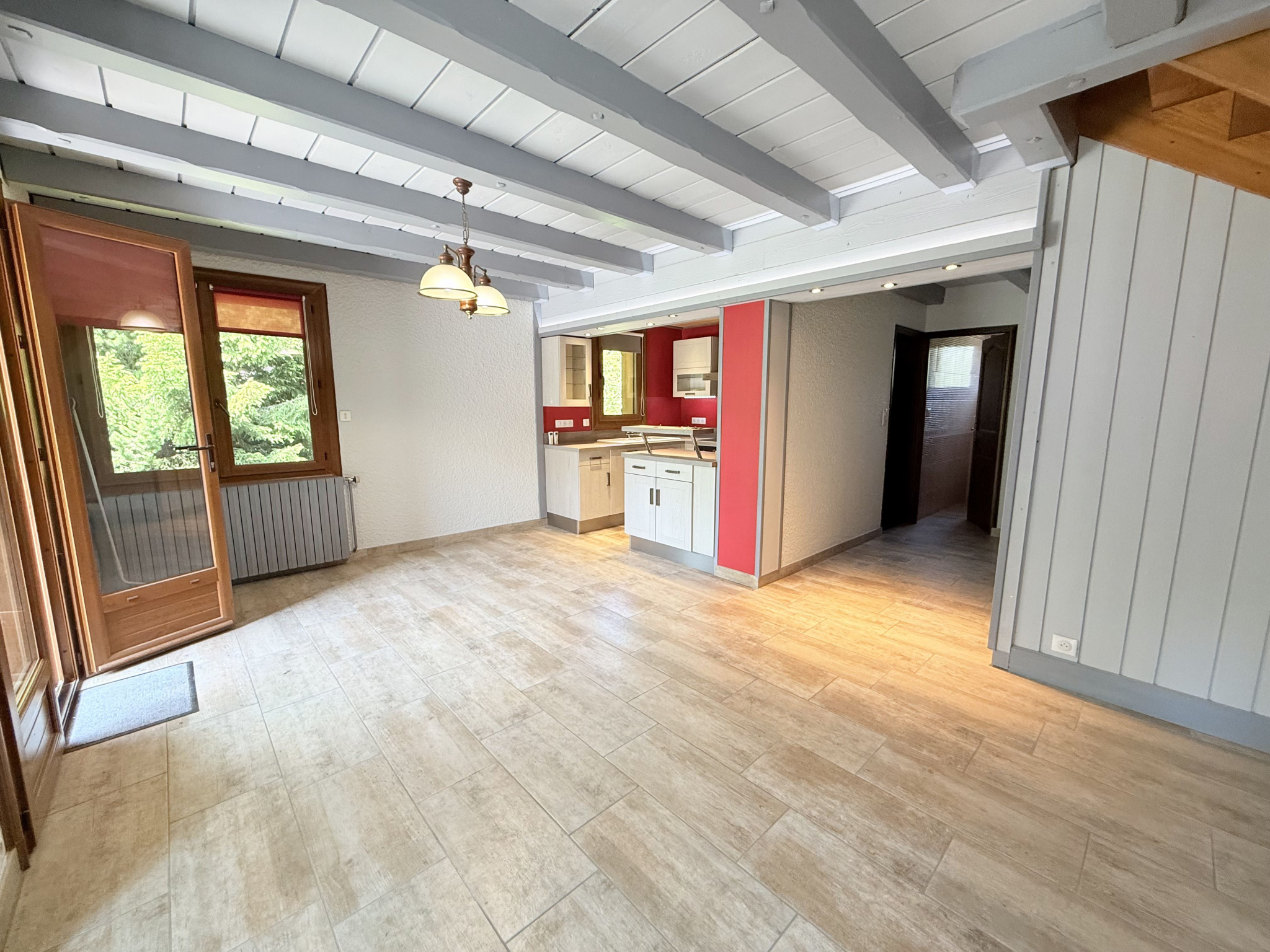 (73) LA TOUSSUIRE / Exceptionnel DUPLEX Montagnard - Accès pistes - Jardin & Terrasse #9