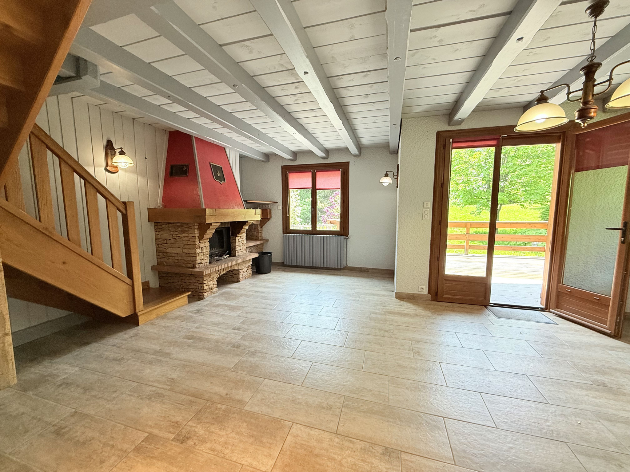 (73) LA TOUSSUIRE / Exceptionnel DUPLEX Montagnard - Accès pistes - Jardin & Terrasse #5