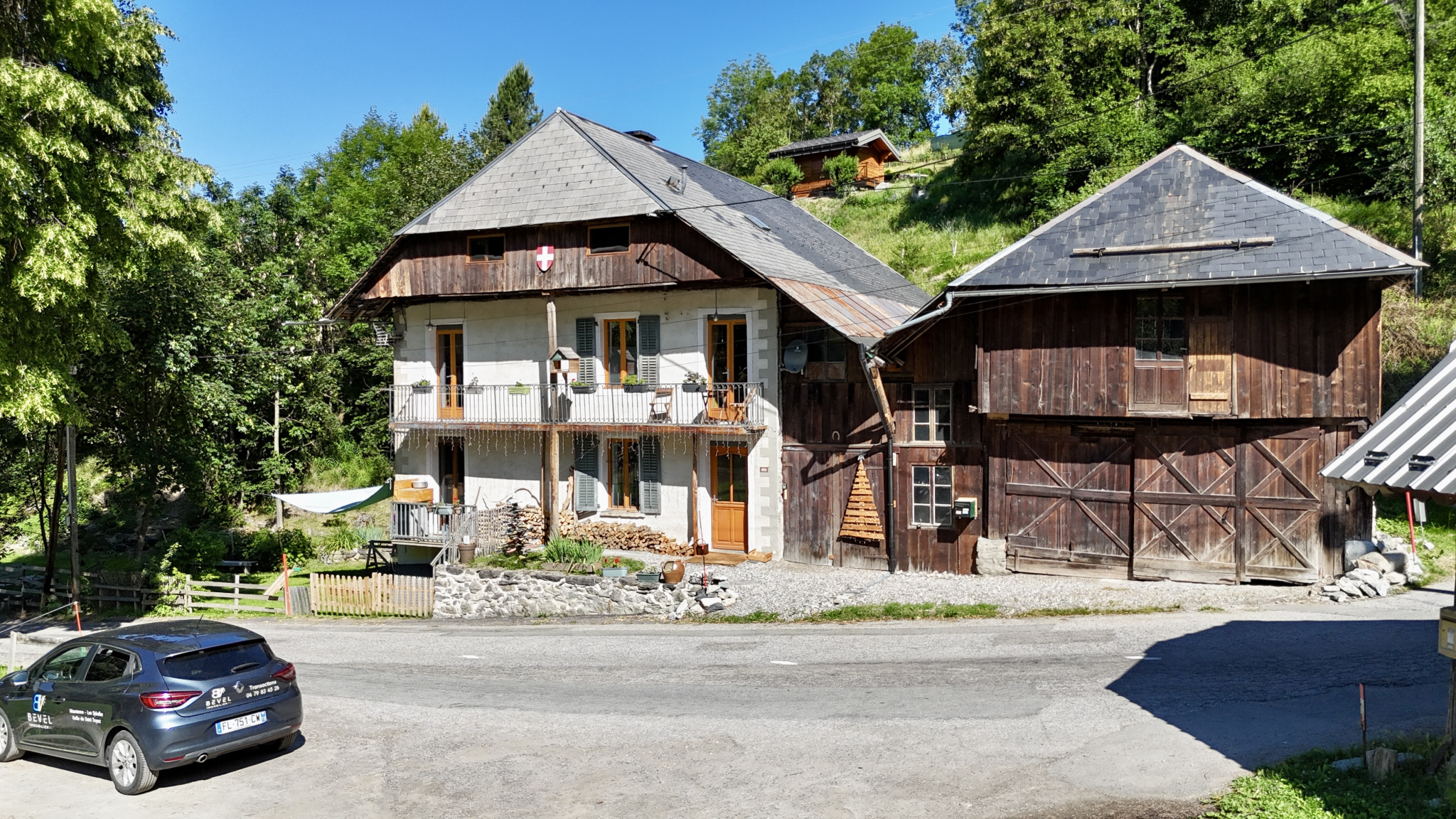 À VENDRE   EXCLUSIVITÉ SAINT-FRANÇOIS-LONGCHAMP   (MONTAIMONT)  ANCIEN CORPS DE FERME RÉNOVÉ   110 m2 HABITABL #27