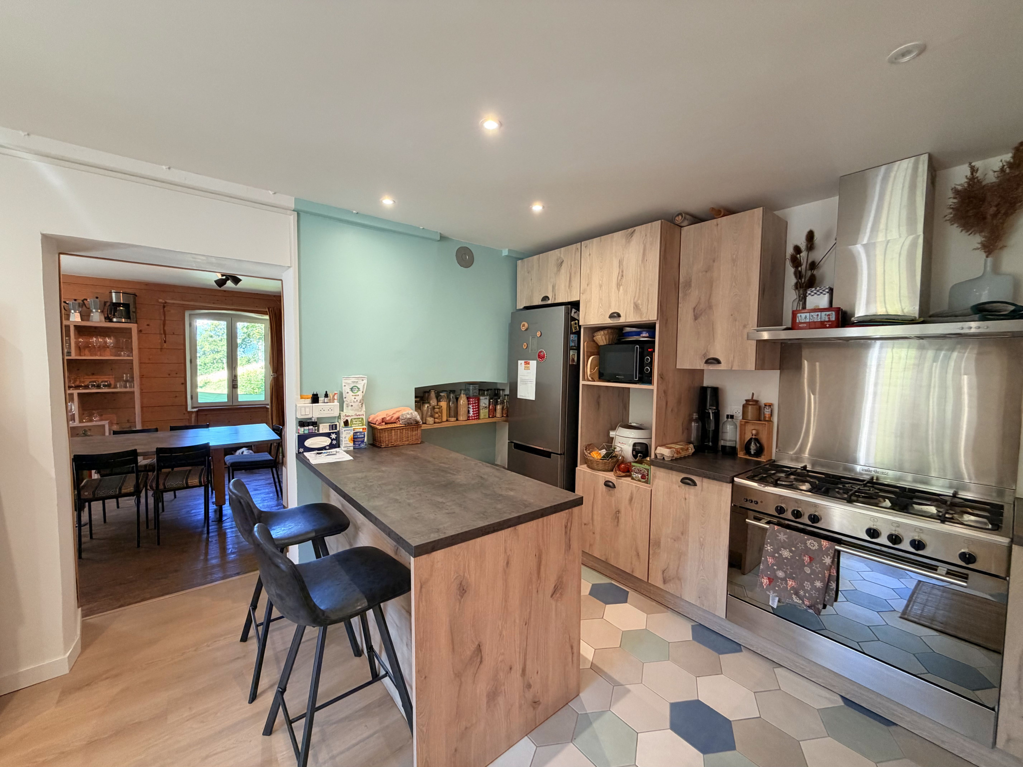 À VENDRE   EXCLUSIVITÉ SAINT-FRANÇOIS-LONGCHAMP   (MONTAIMONT)  ANCIEN CORPS DE FERME RÉNOVÉ   110 m2 HABITABL #7