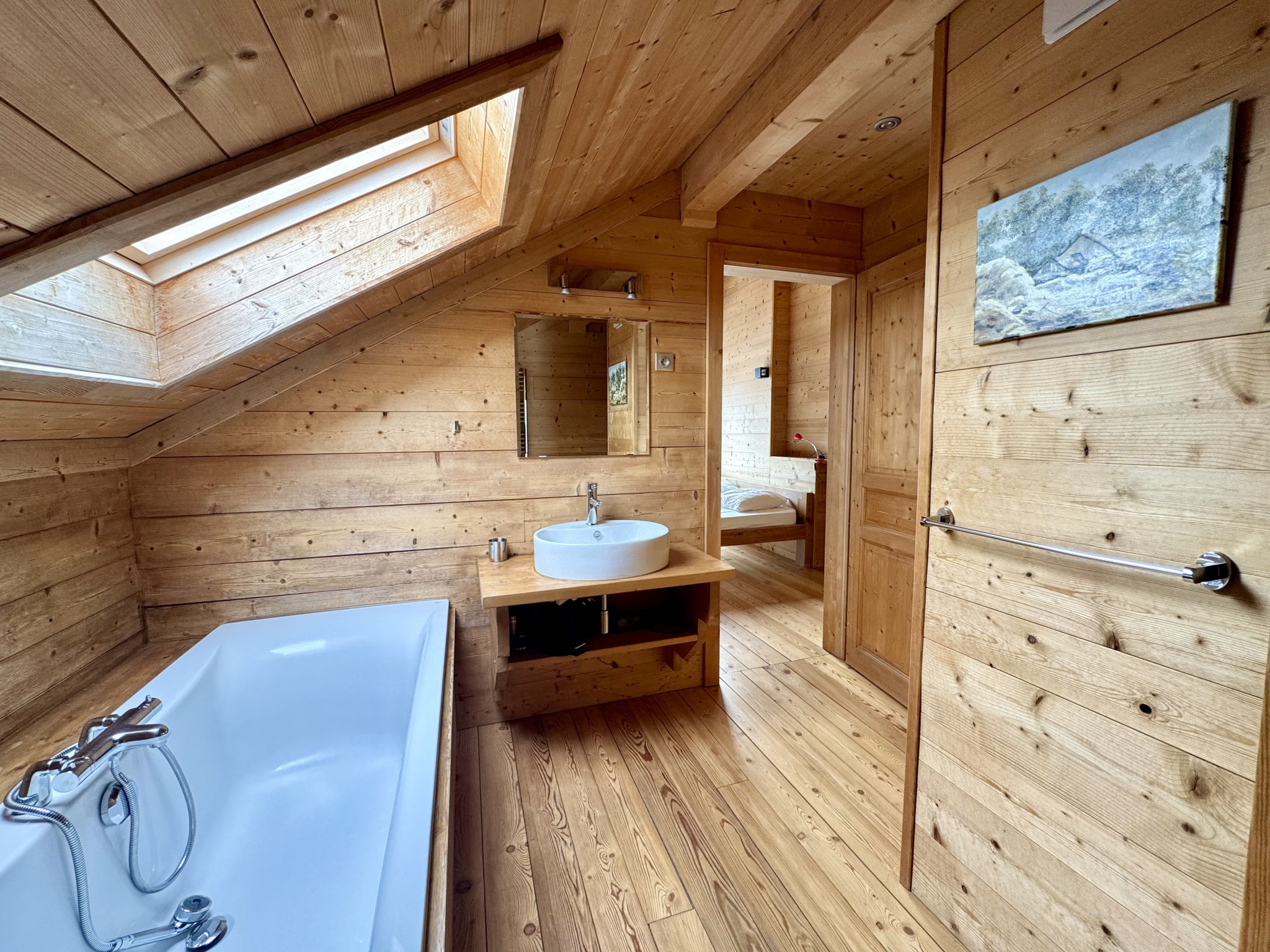 (73) LA TOUSSUIRE / Sublime chalet unique - Dépendance - Garage - Vue panoramique #12