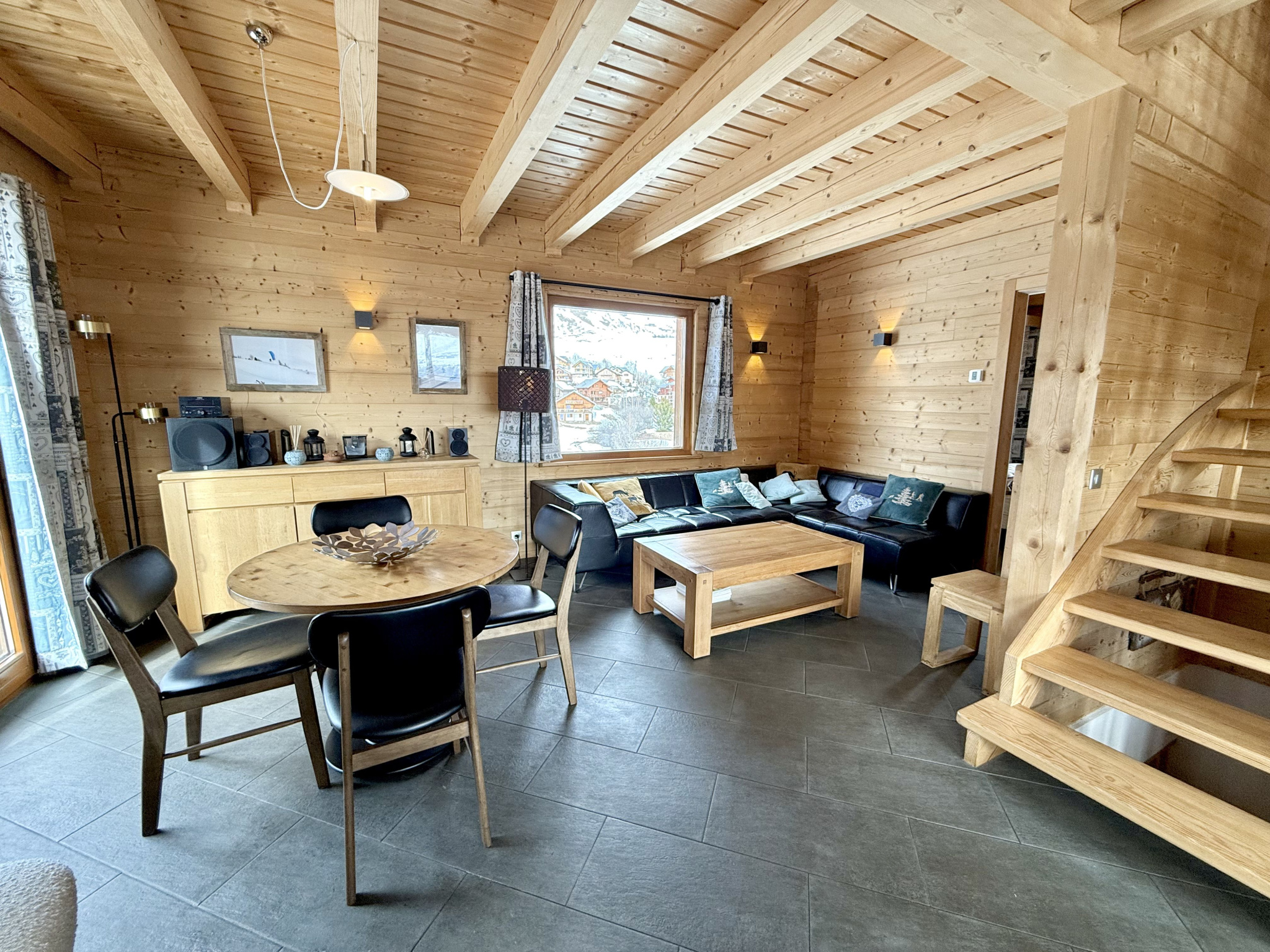 (73) LA TOUSSUIRE / Sublime chalet unique - Dépendance - Garage - Vue panoramique #23
