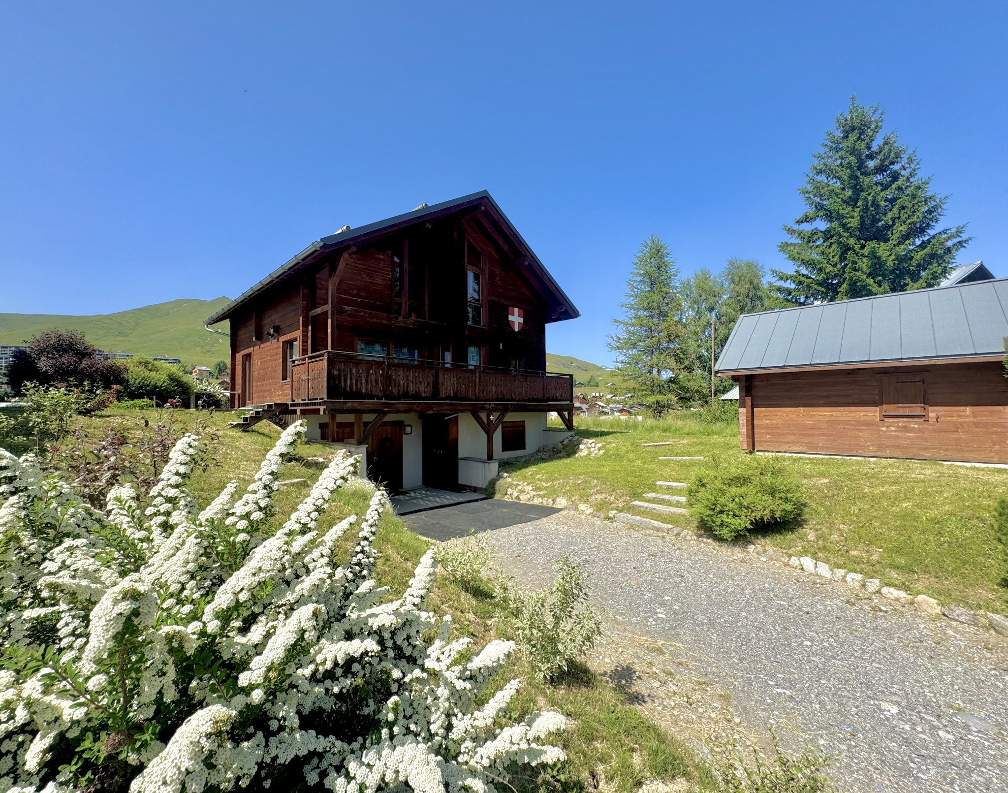 (73) LA TOUSSUIRE / Sublime chalet unique - Dépendance - Garage - Vue panoramique #18
