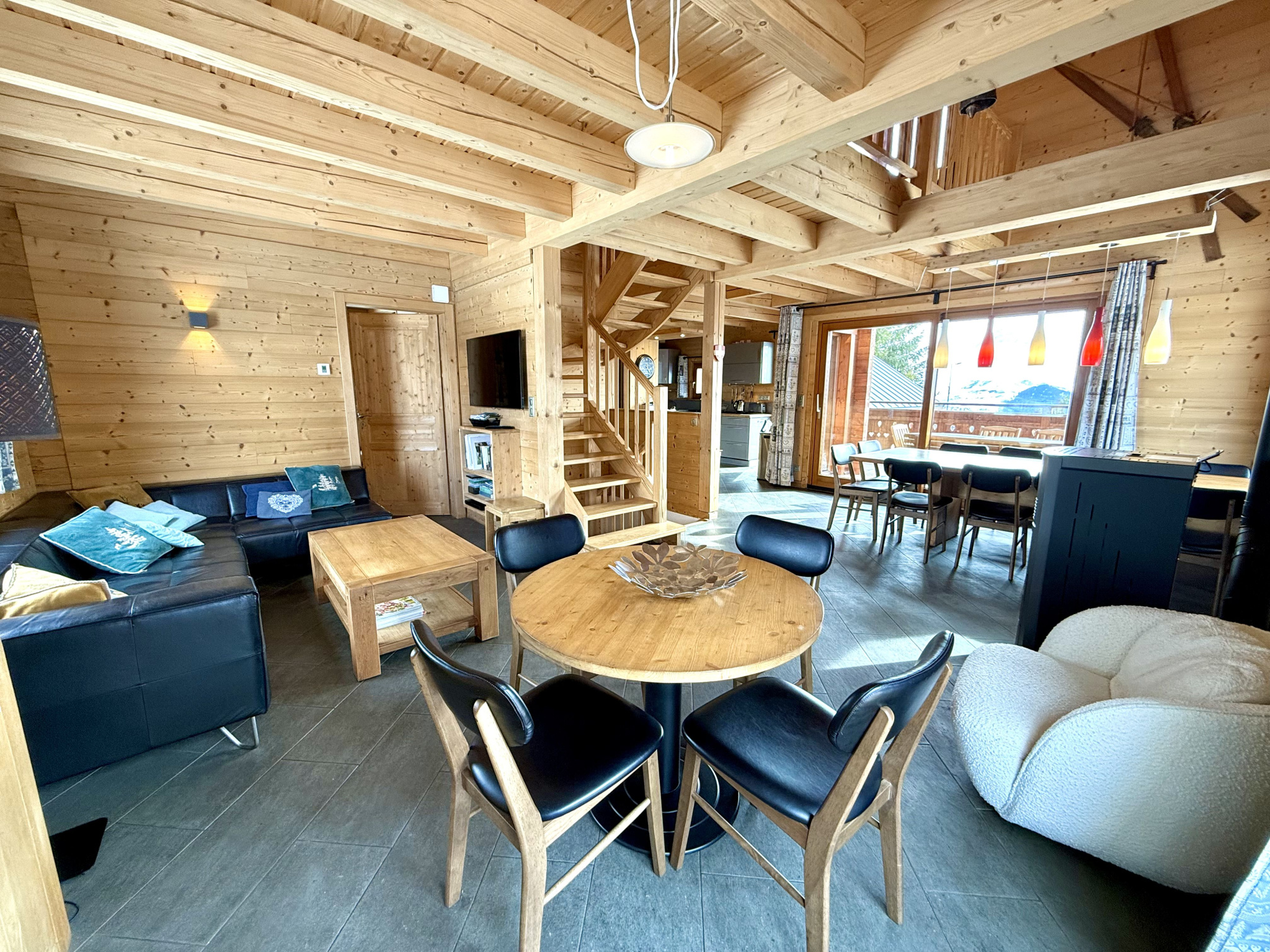 (73) LA TOUSSUIRE / Sublime chalet unique - Dépendance - Garage - Vue panoramique #2