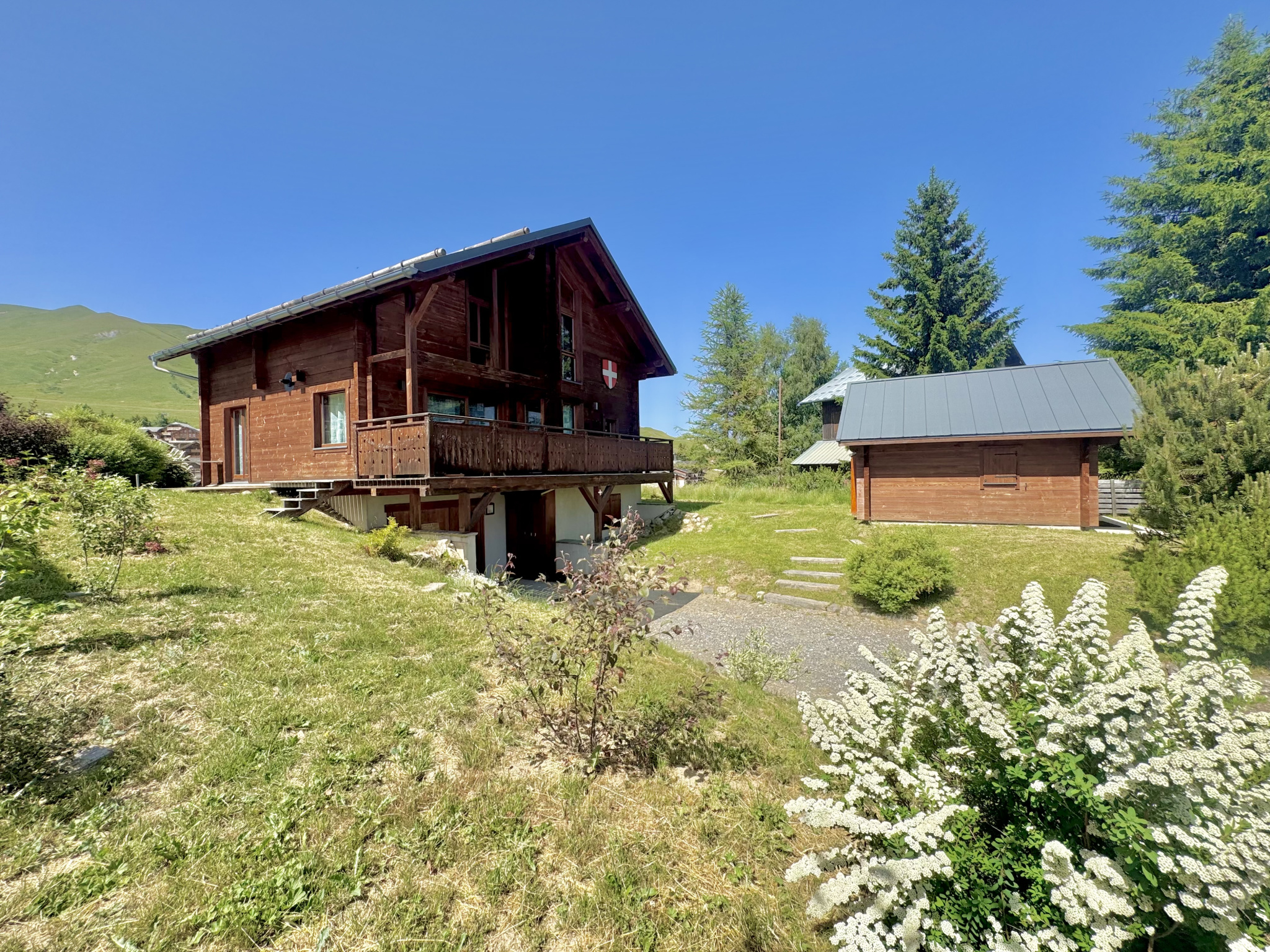 (73) LA TOUSSUIRE / Sublime chalet unique - Dépendance - Garage - Vue panoramique #55