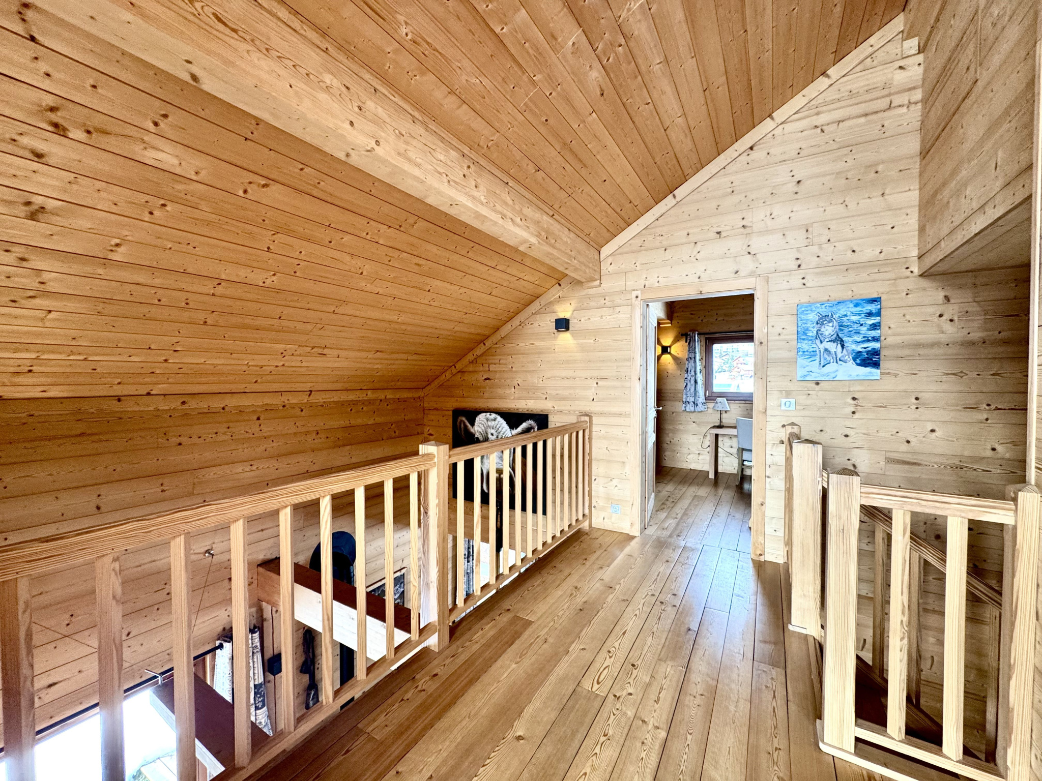 (73) LA TOUSSUIRE / Sublime chalet unique - Dépendance - Garage - Vue panoramique #35