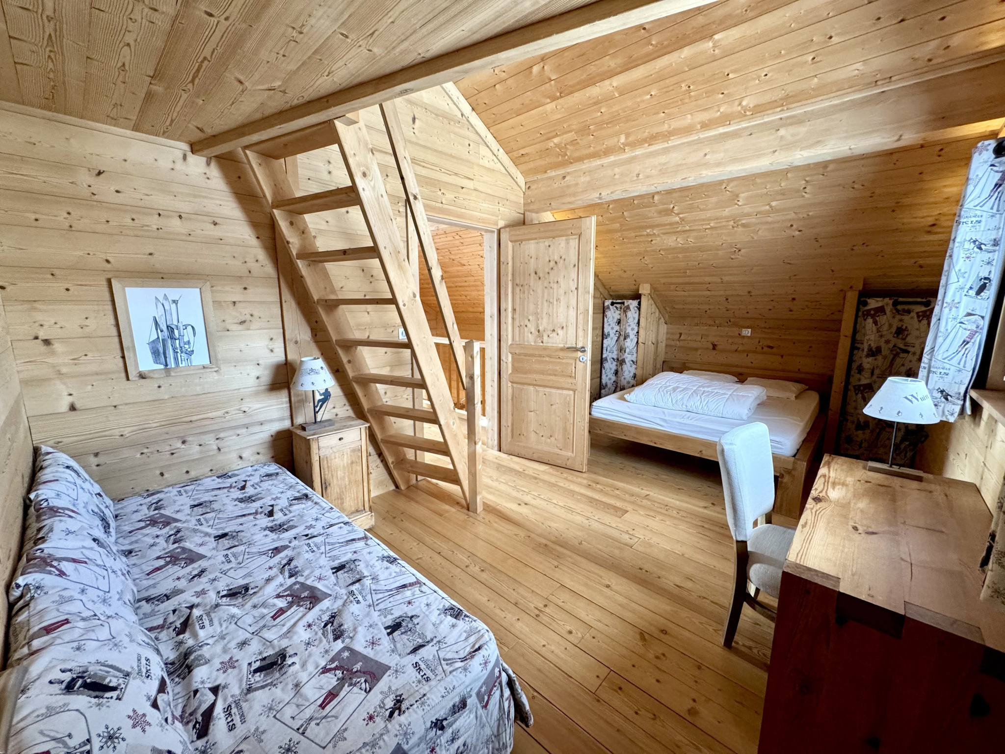 (73) LA TOUSSUIRE / Sublime chalet unique - Dépendance - Garage - Vue panoramique #14