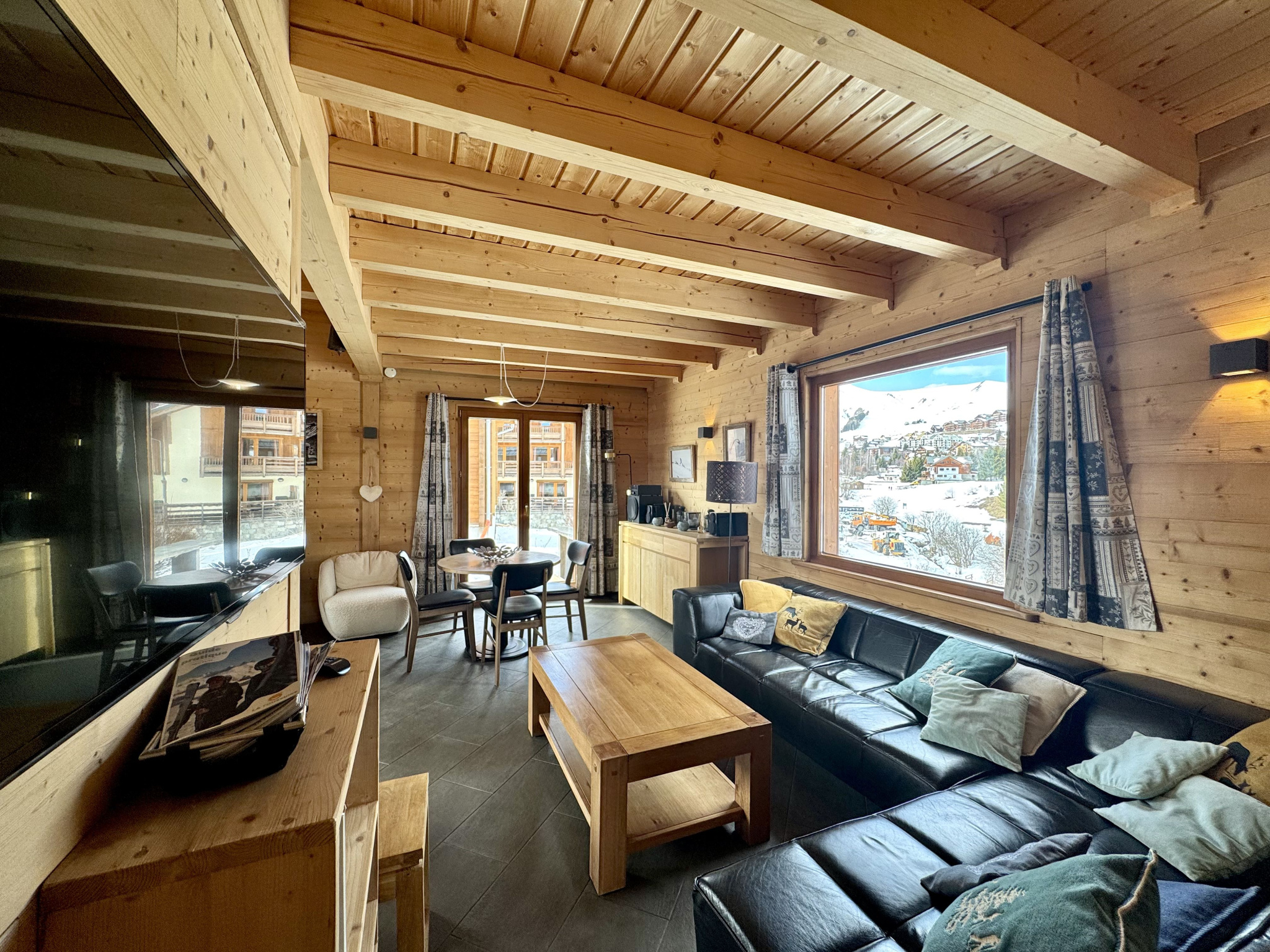 (73) LA TOUSSUIRE / Sublime chalet unique - Dépendance - Garage - Vue panoramique #33