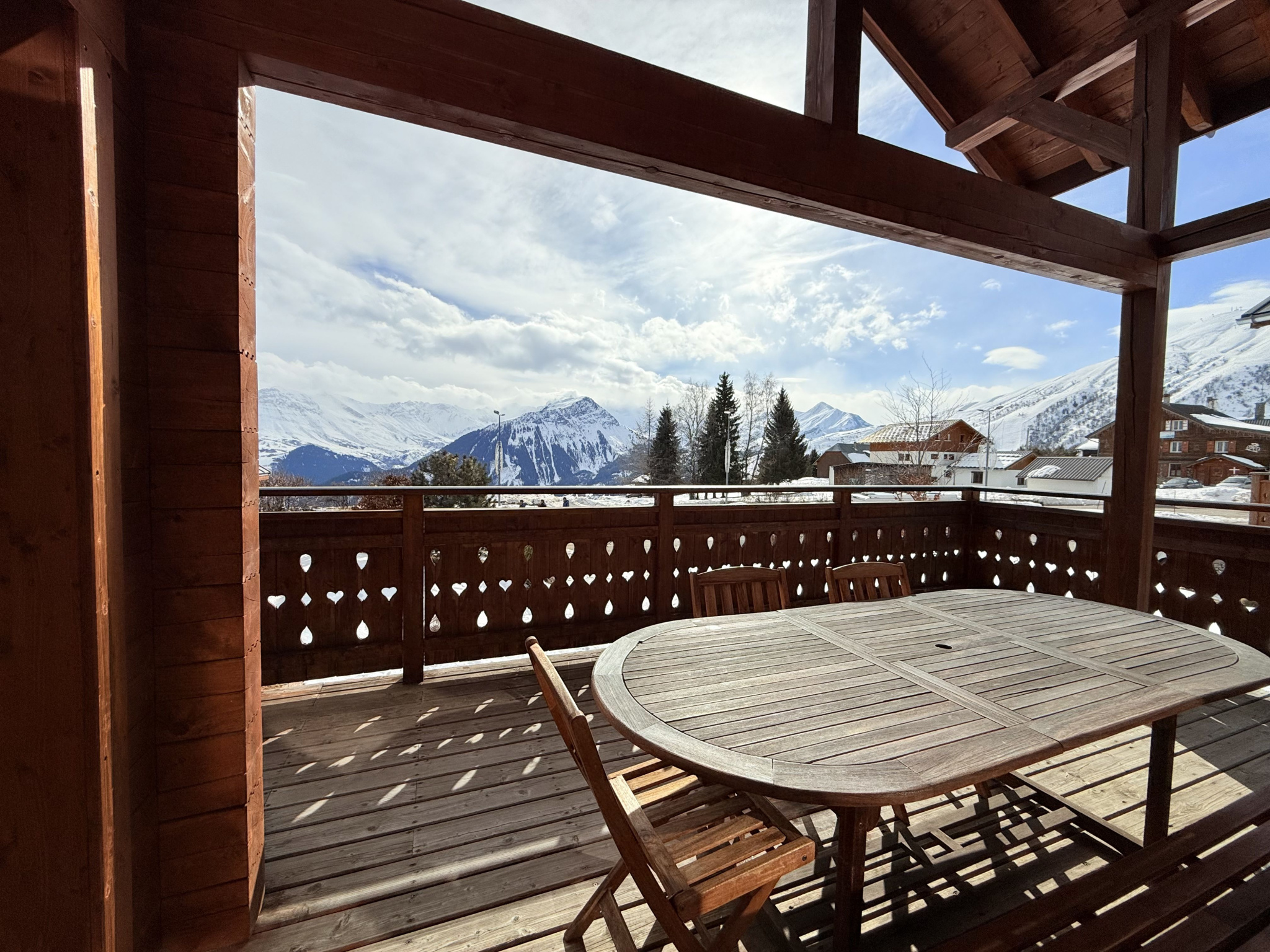(73) LA TOUSSUIRE / Sublime chalet unique - Dépendance - Garage - Vue panoramique #46