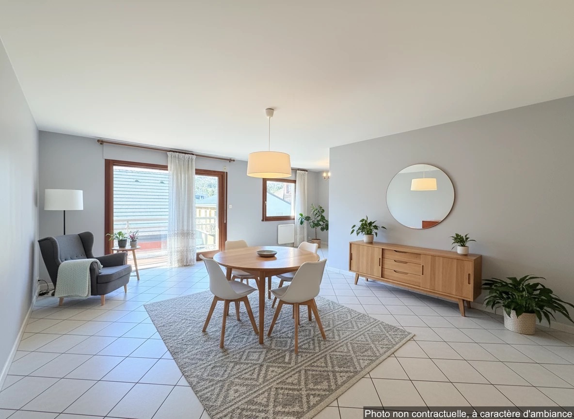 (73) SAINT-JEAN DE MAURIENNE - Appartement T3 (potentiel T4) - Centre-ville - Grand balcon - Cave #3