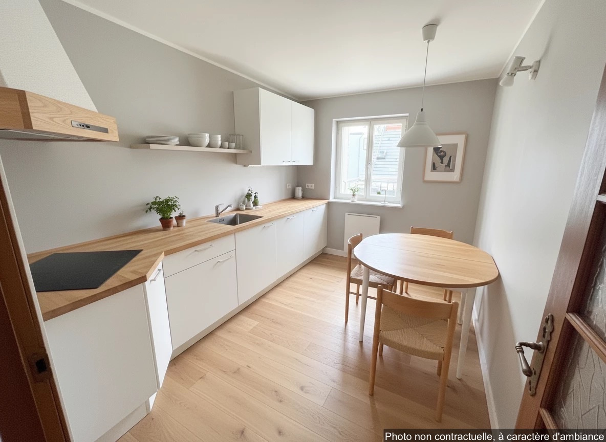 (73) SAINT-JEAN DE MAURIENNE - Appartement T3 (potentiel T4) - Centre-ville - Grand balcon - Cave #8