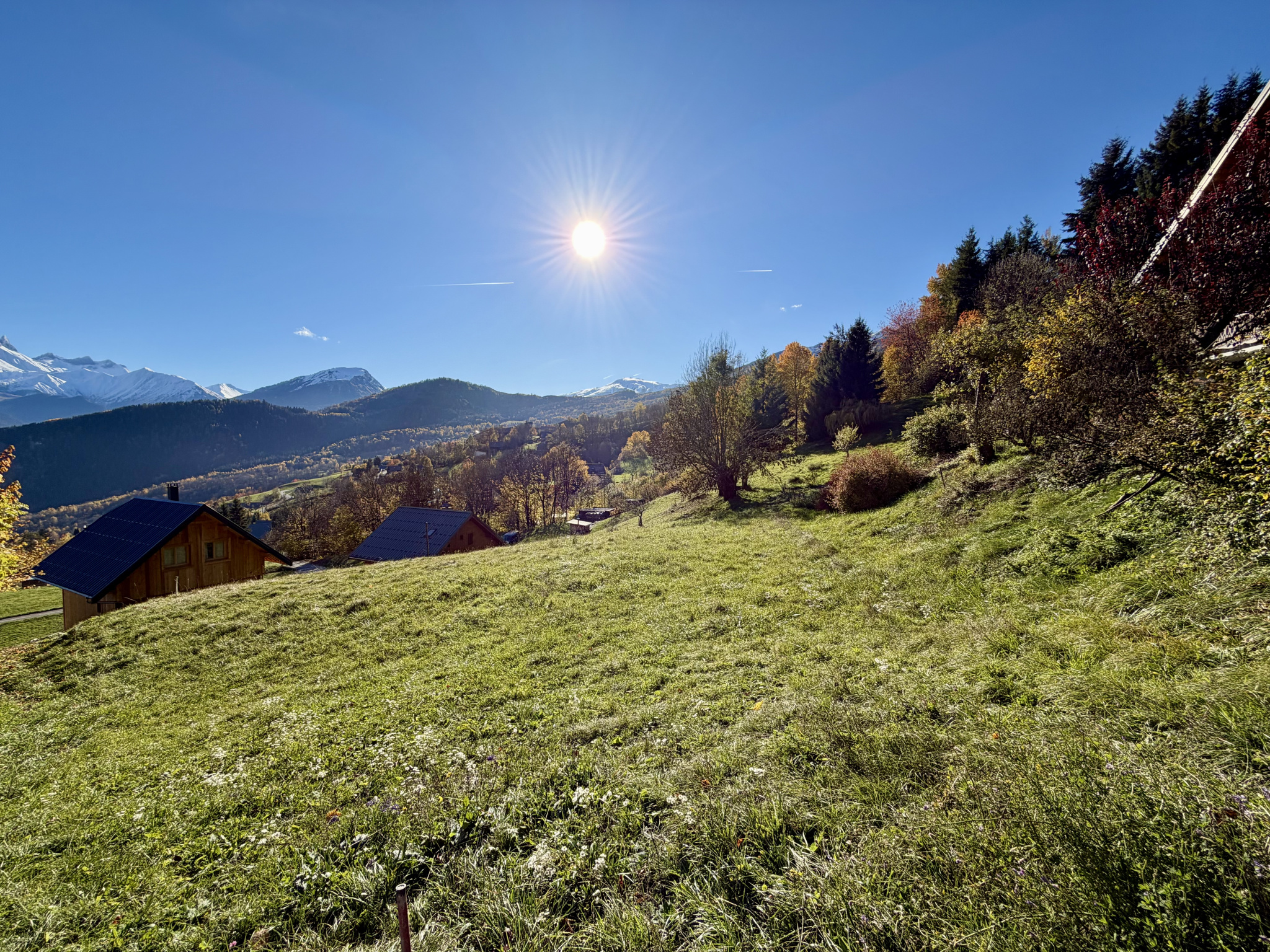 (73) JARRIER - Rare Terrain constructible - Hauteurs de Jarrier - Vue Aiguilles d’Arves #2