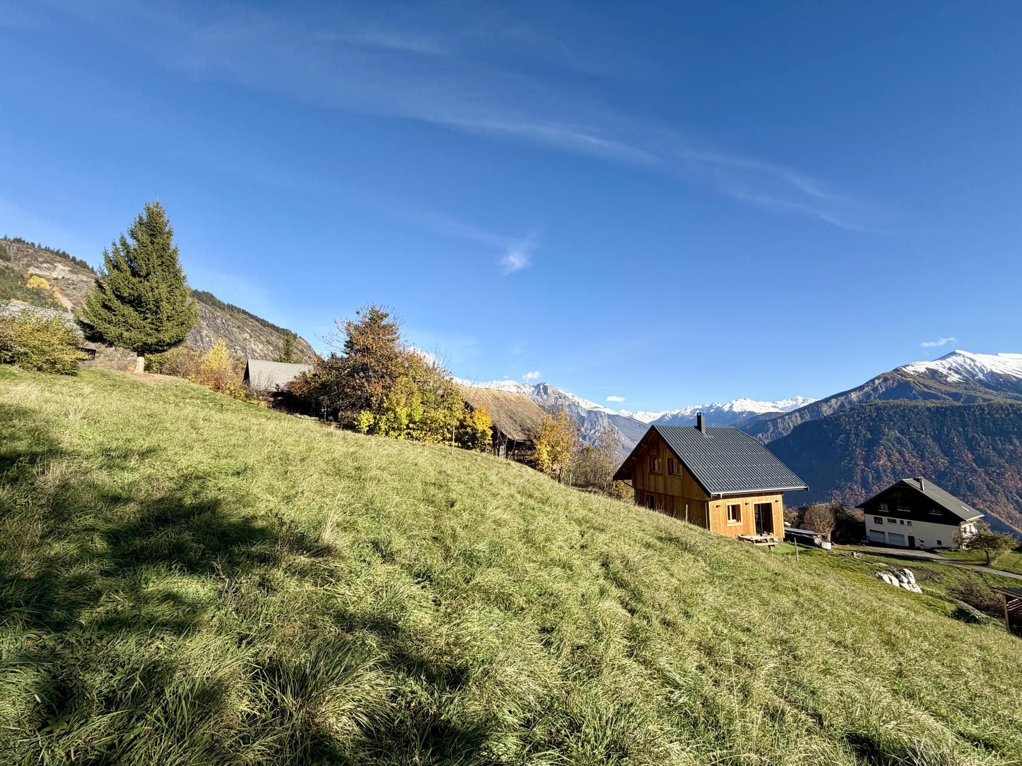 (73) JARRIER - Rare Terrain constructible - Hauteurs de Jarrier - Vue Aiguilles d’Arves #10