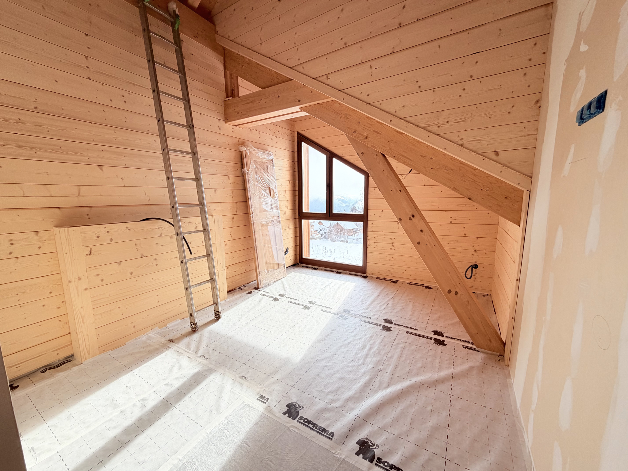 (73) LA TOUSSUIRE - CHALET UNIQUE -  Vue panoramique - Piscine intérieure - 7 suites parentales - Séjour 90m2 #14