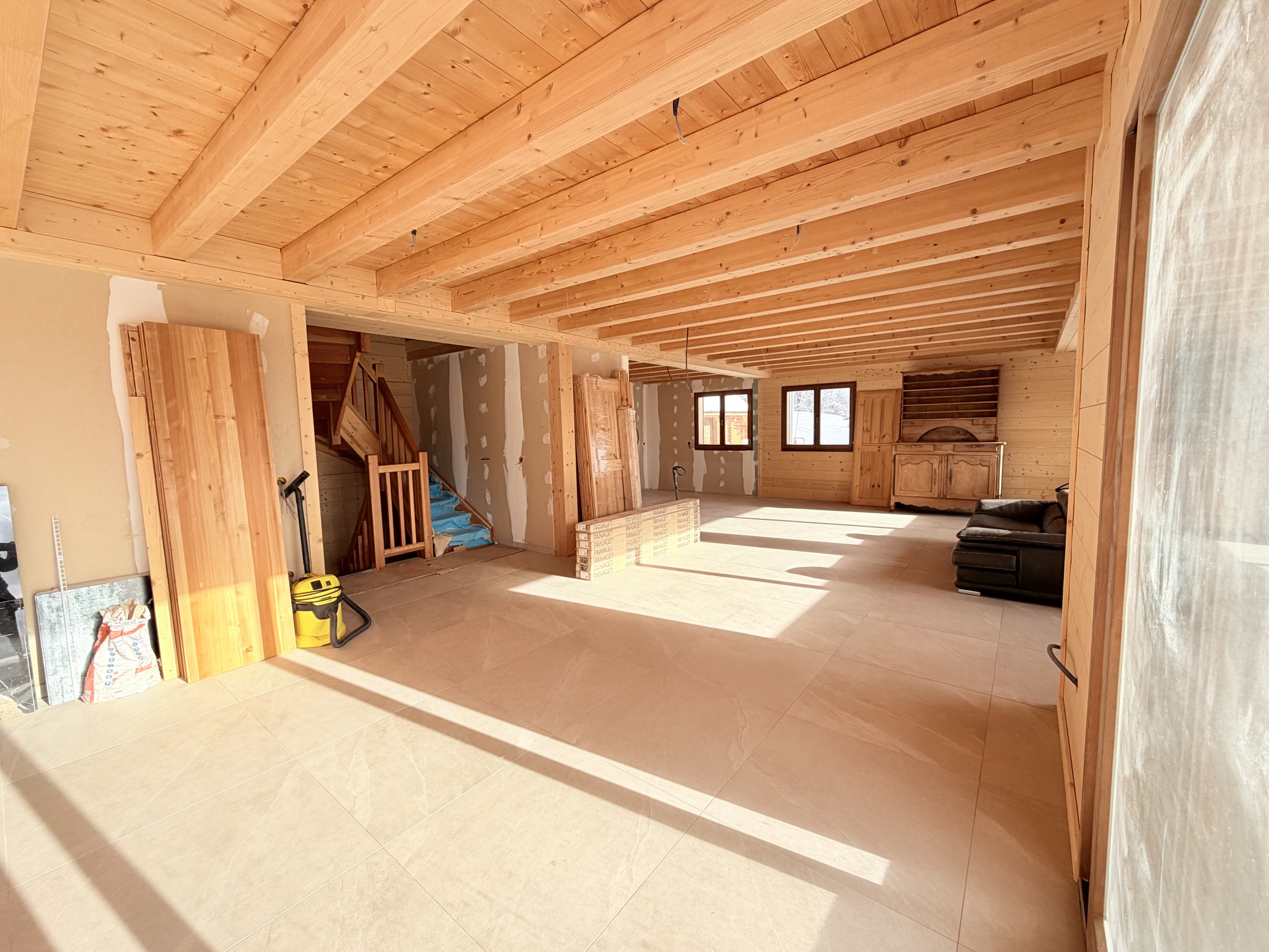 (73) LA TOUSSUIRE - CHALET UNIQUE -  Vue panoramique - Piscine intérieure - 7 suites parentales - Séjour 90m2 #15