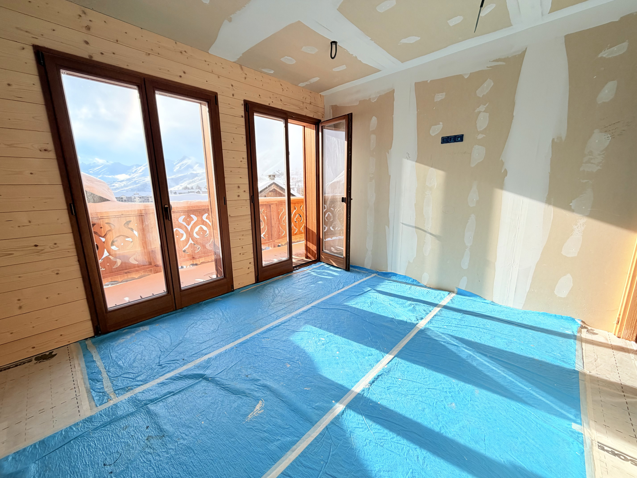 (73) LA TOUSSUIRE - CHALET UNIQUE -  Vue panoramique - Piscine intérieure - 7 suites parentales - Séjour 90m2 #25