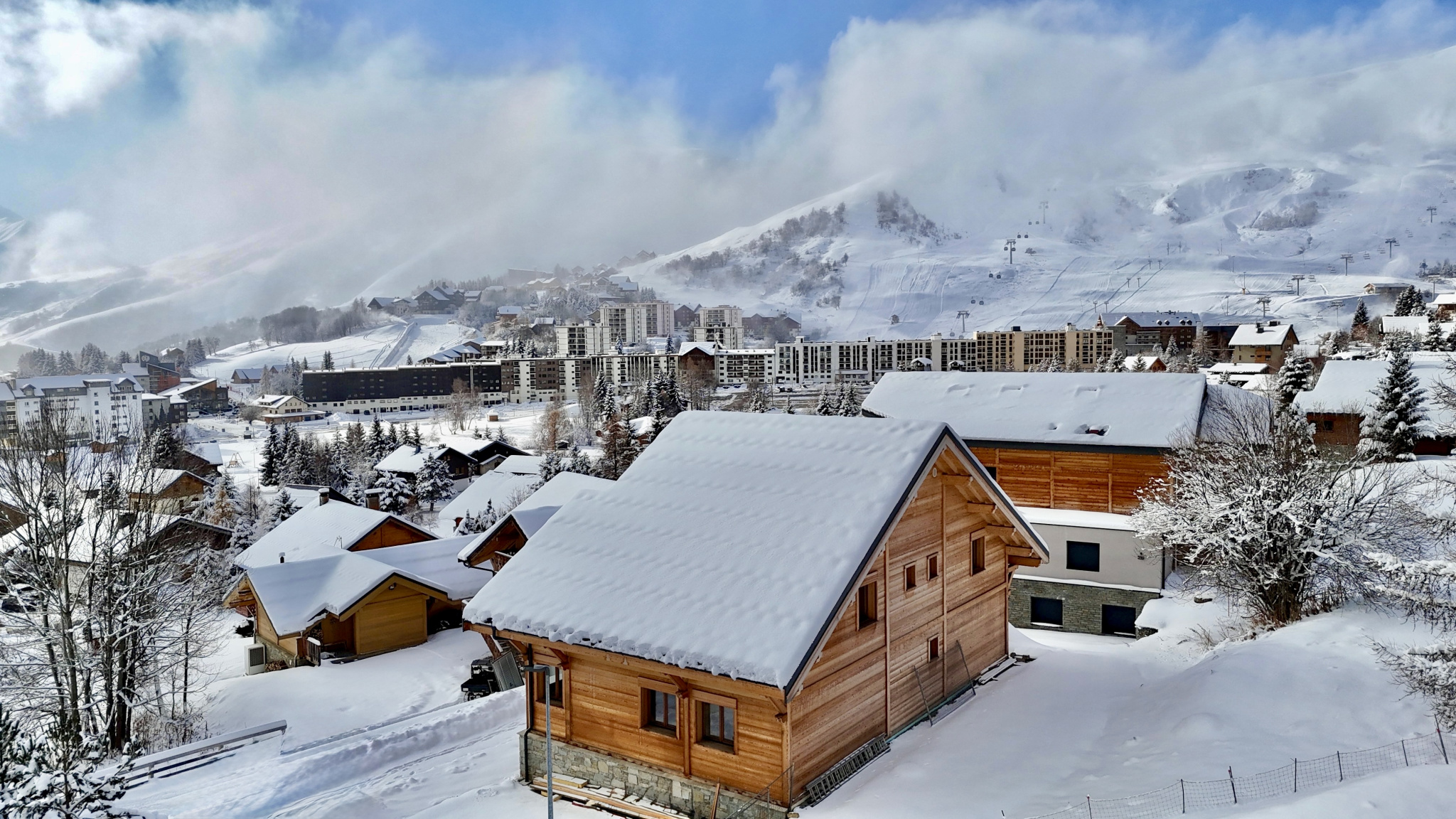 (73) LA TOUSSUIRE - CHALET UNIQUE -  Vue panoramique - Piscine intérieure - 7 suites parentales - Séjour 90m2 #4
