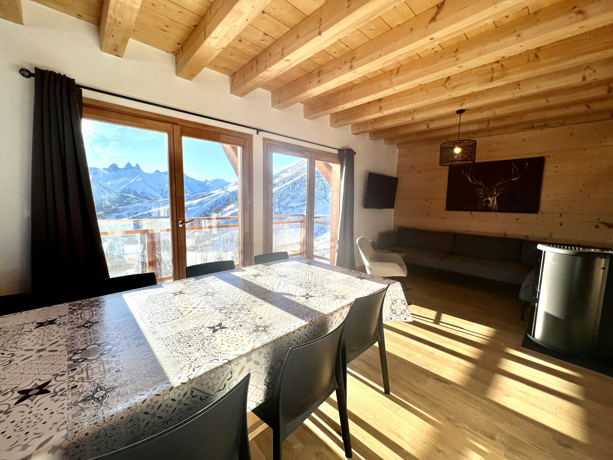(73) LA TOUSSUIRE - Joli chalet récent - Vue imprenable & Accès pistes direct - Parkings #3