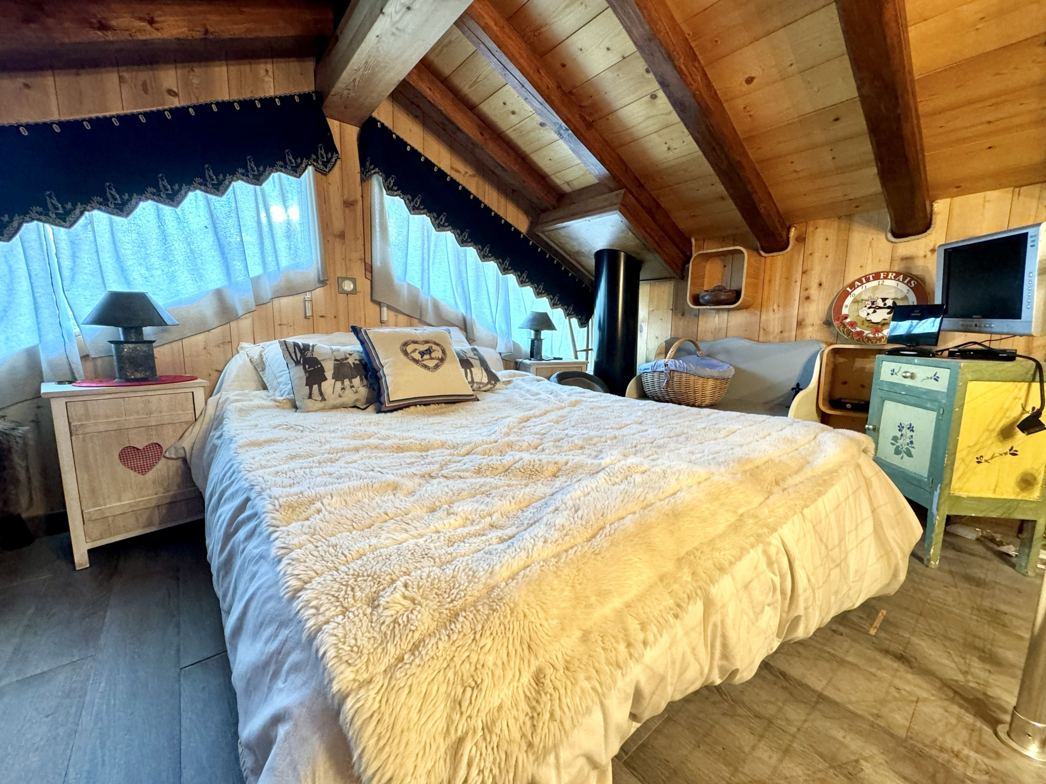 (73) LA TOUSSUIRE / DOMAINE DES SYBELLES / TRÈS JOLI CHALET / VUE DÉGAGÉE / BEL EXTERIEUR #17