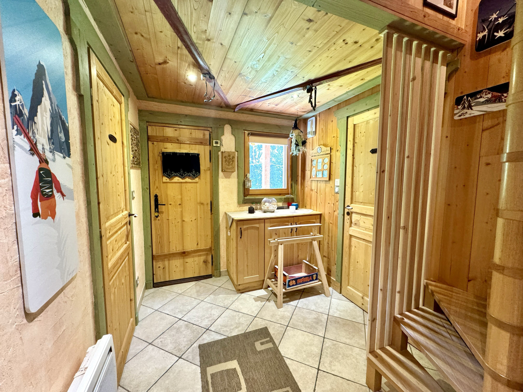 (73) LA TOUSSUIRE / DOMAINE DES SYBELLES / TRÈS JOLI CHALET / VUE DÉGAGÉE / BEL EXTERIEUR #11