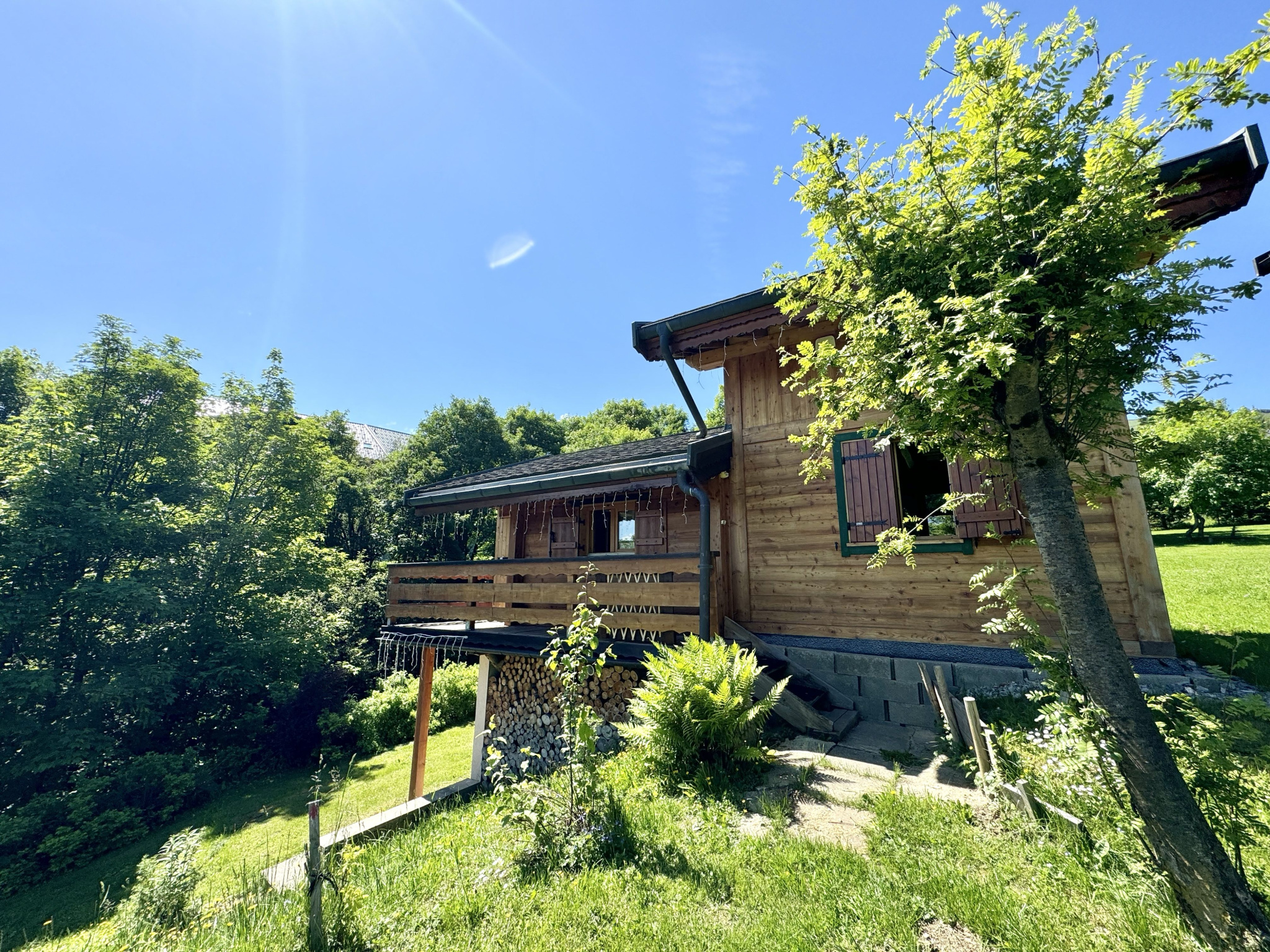 (73) LA TOUSSUIRE / DOMAINE DES SYBELLES / TRÈS JOLI CHALET / VUE DÉGAGÉE / BEL EXTERIEUR #19