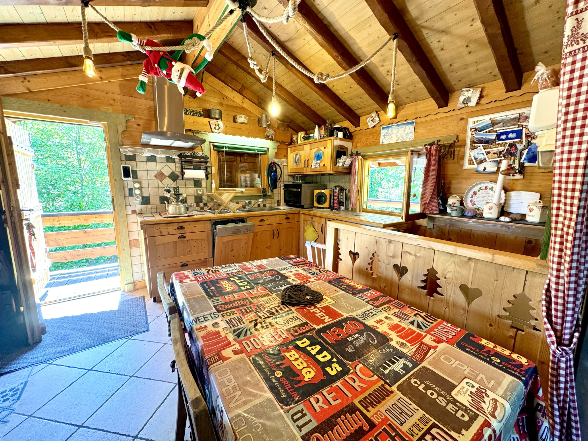 (73) LA TOUSSUIRE / DOMAINE DES SYBELLES / TRÈS JOLI CHALET / VUE DÉGAGÉE / BEL EXTERIEUR #1