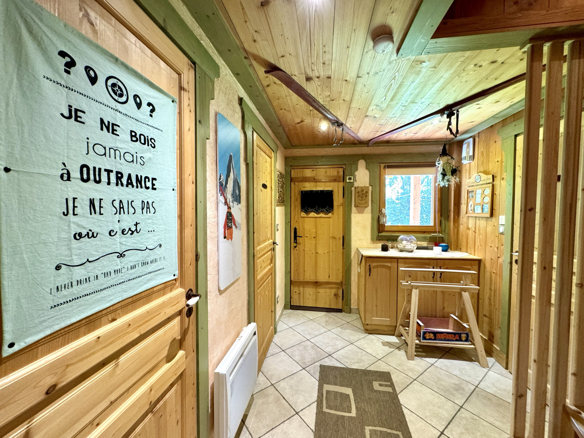 (73) LA TOUSSUIRE / DOMAINE DES SYBELLES / TRÈS JOLI CHALET / VUE DÉGAGÉE / BEL EXTERIEUR #9