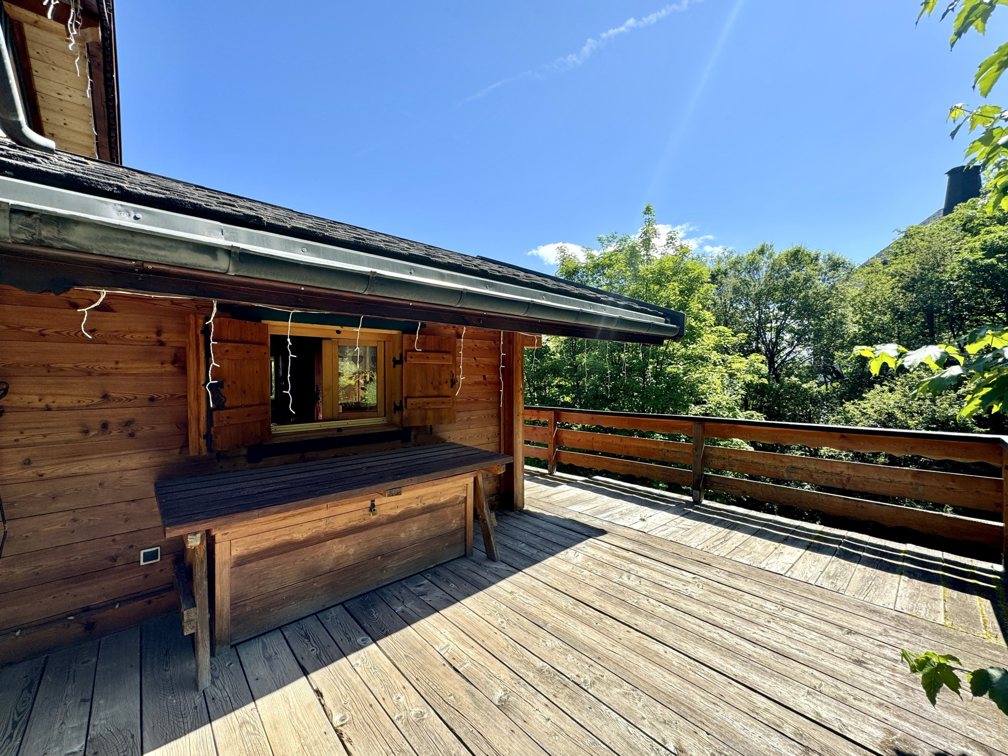 (73) LA TOUSSUIRE / DOMAINE DES SYBELLES / TRÈS JOLI CHALET / VUE DÉGAGÉE / BEL EXTERIEUR #14