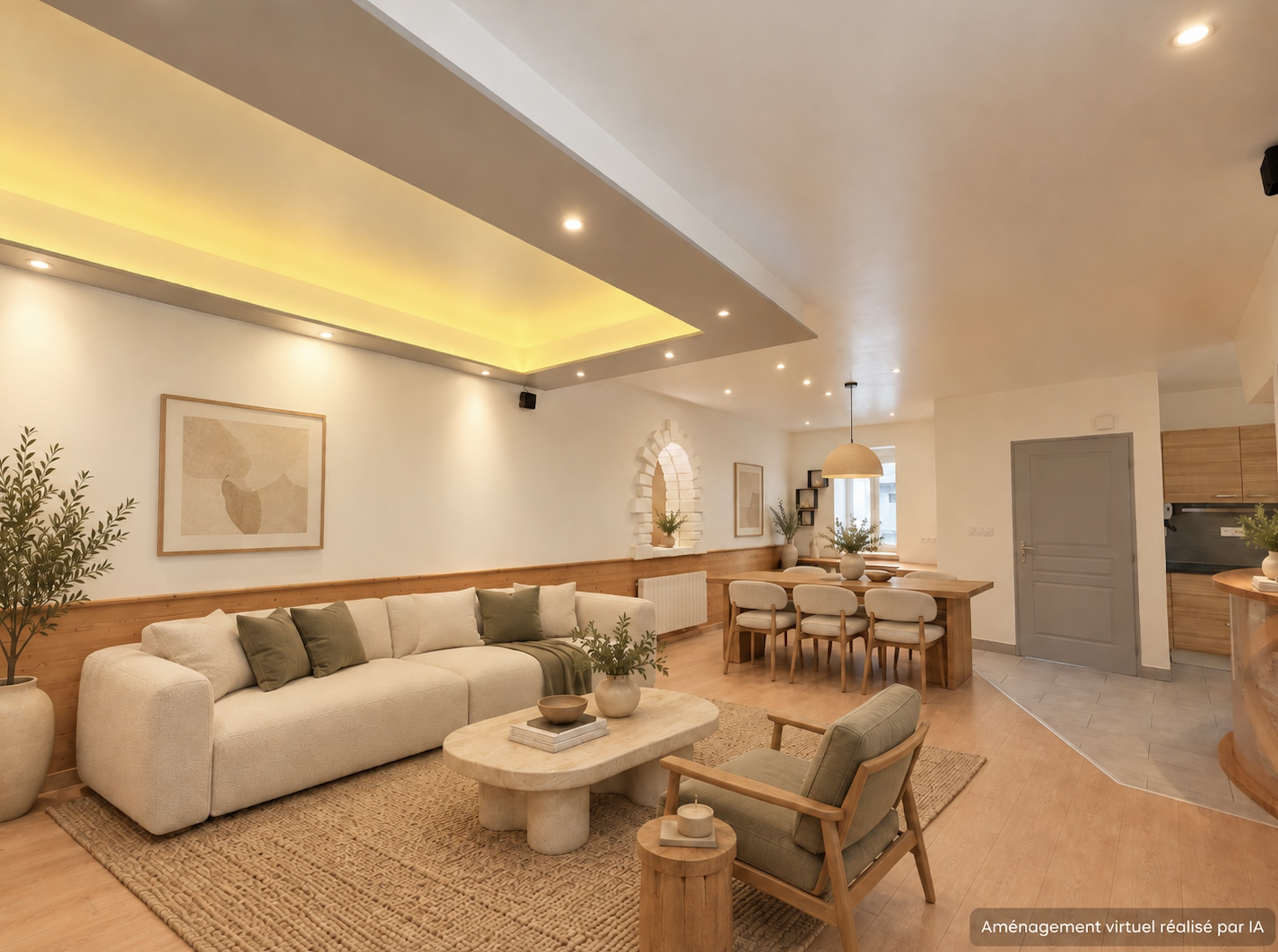 (73) Saint-Julien-Mont-Denis - Centre Village - Rare Appartement T2 bis - Grande chambre - Spacieuse terrasse #6
