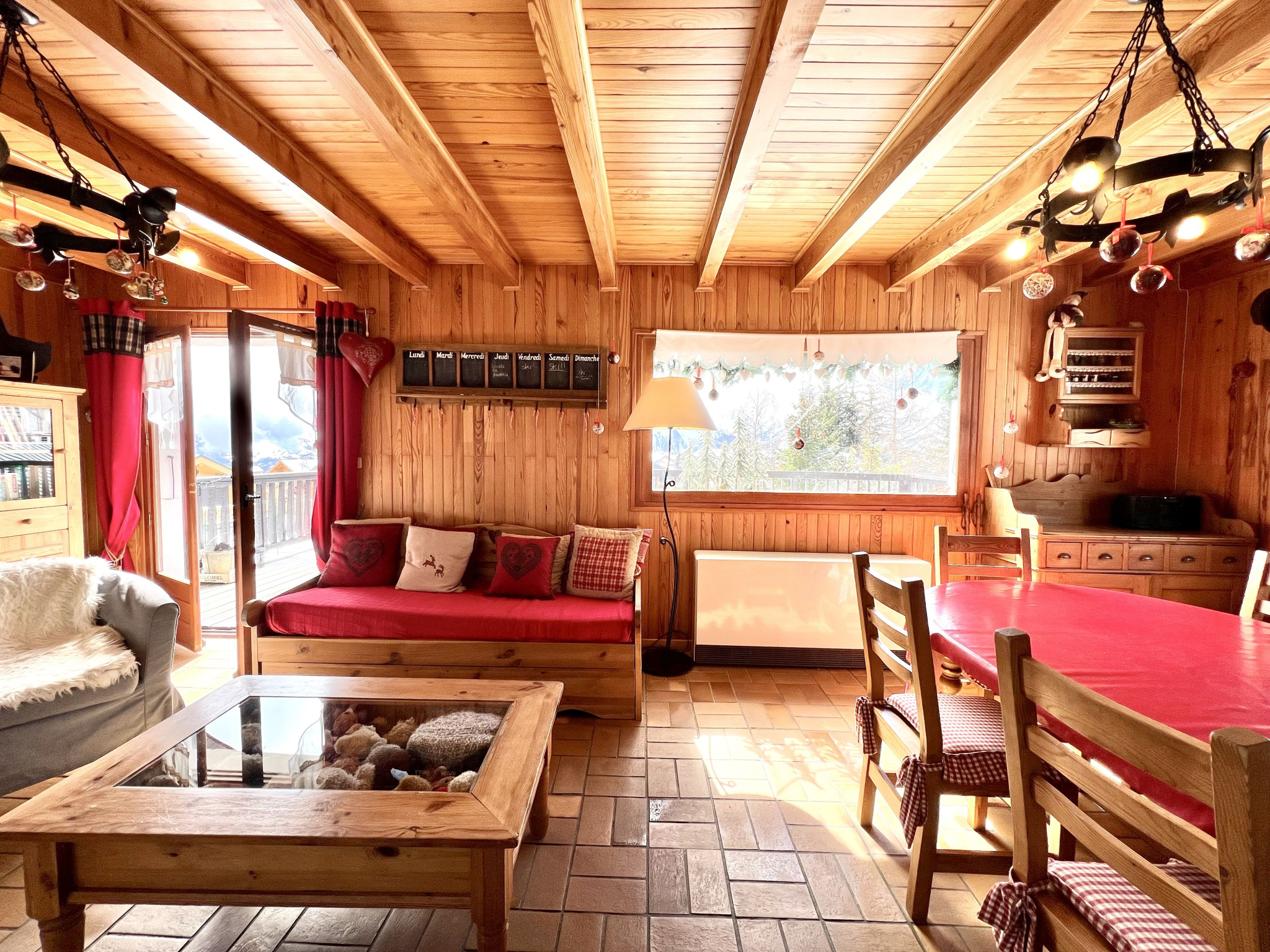 (73) LA TOUSSUIRE / Joli chalet - Bel Extérieur - Vue panoramique - Cadre unique #12